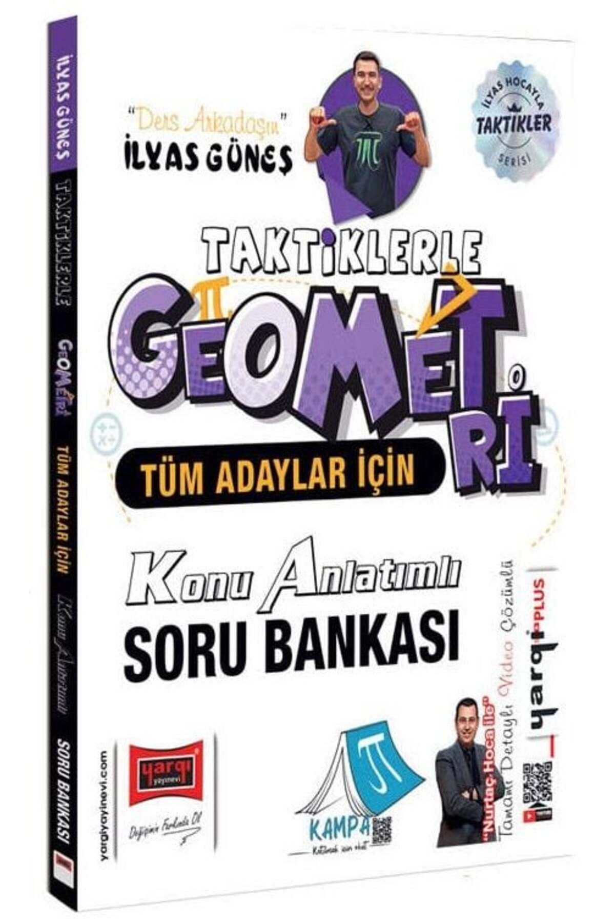 Makro Kitabevi Yayınları Yargı YKS TYT AYT KPSS Tüm Adaylar İçin Taktiklerle Geometri Konu Anlatımlı Soru Bankası Çözümlü