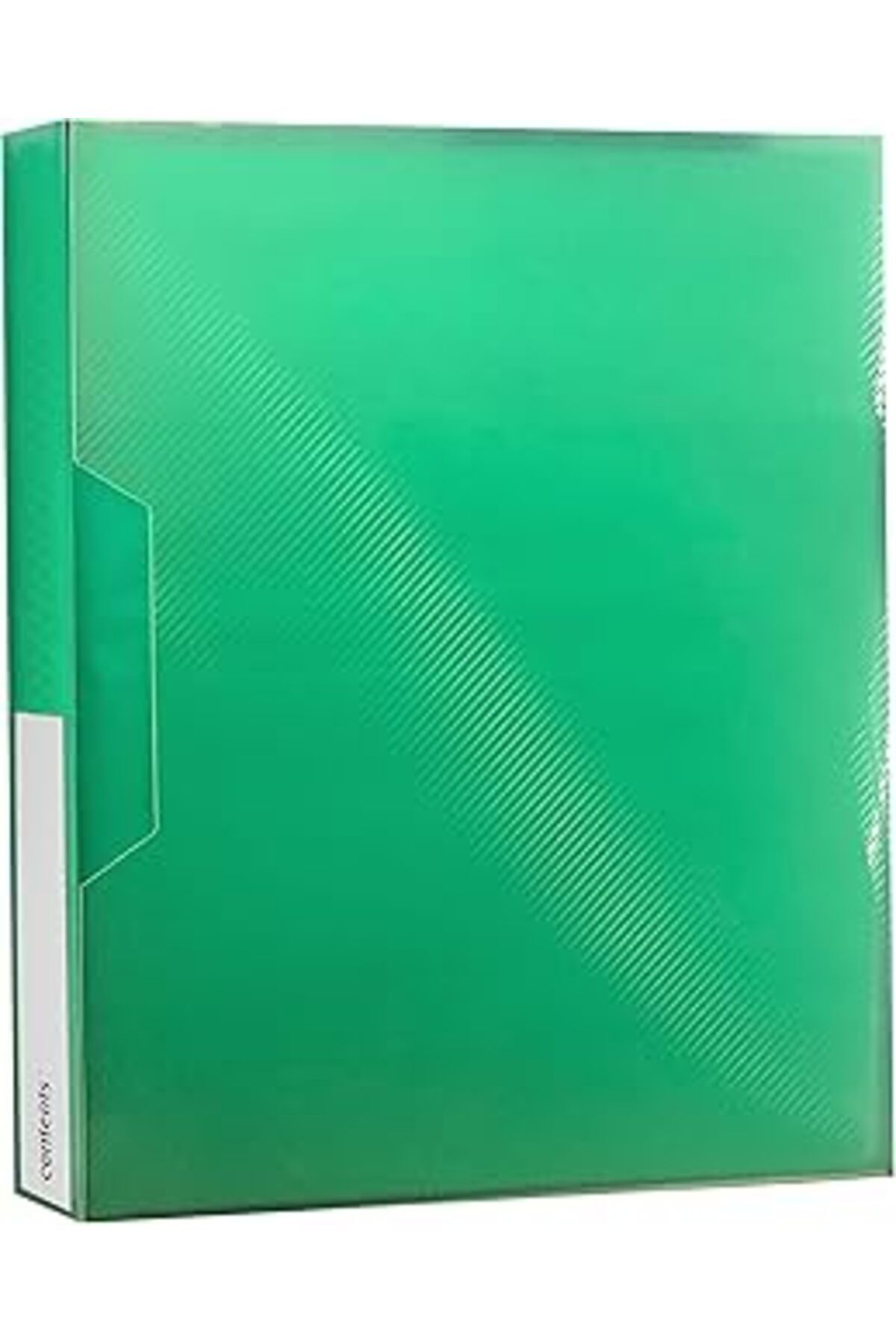 NETWORK ART Photo Albums Cf-2 72-Pocket Poly Cover Space Saver Photo Album, Green