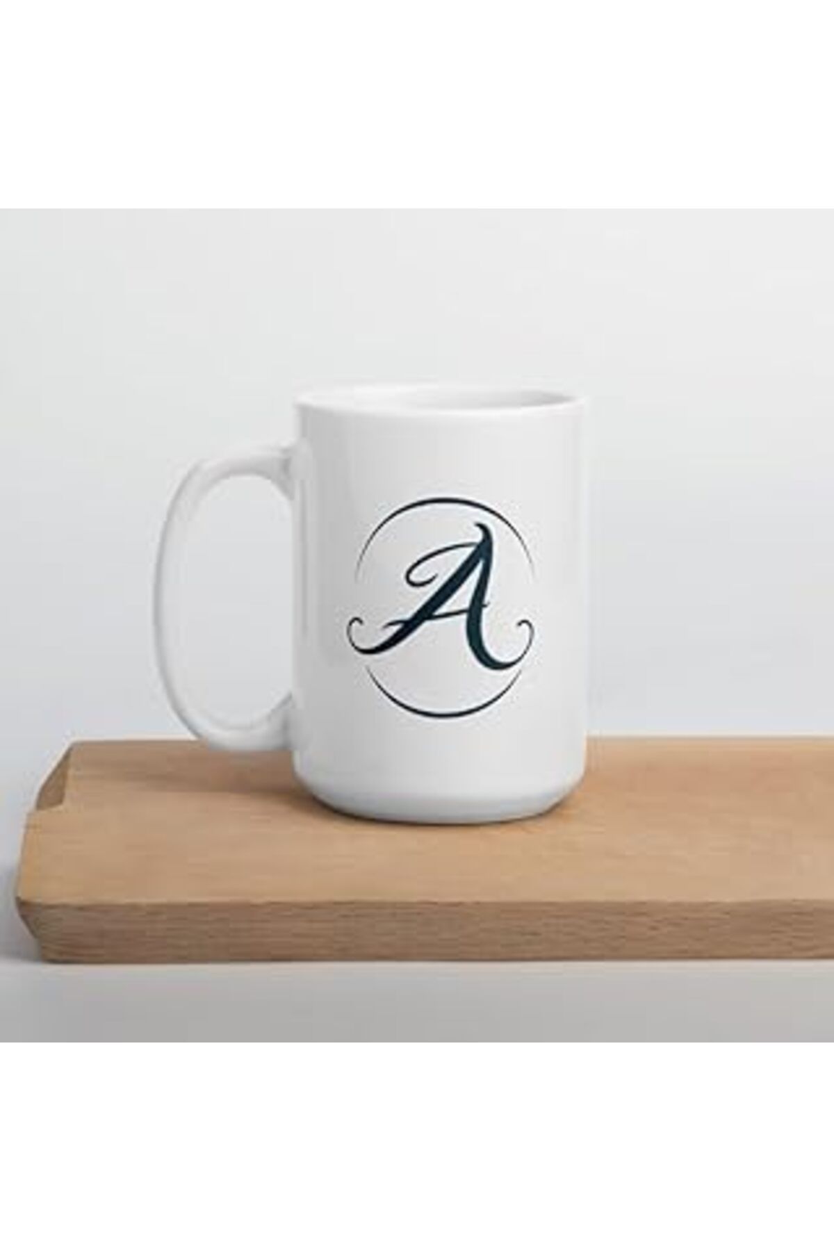 NETWORK ART Print Dore Logo A - Beyaz Parlak Kupa - İngilizce Kahve Kupa