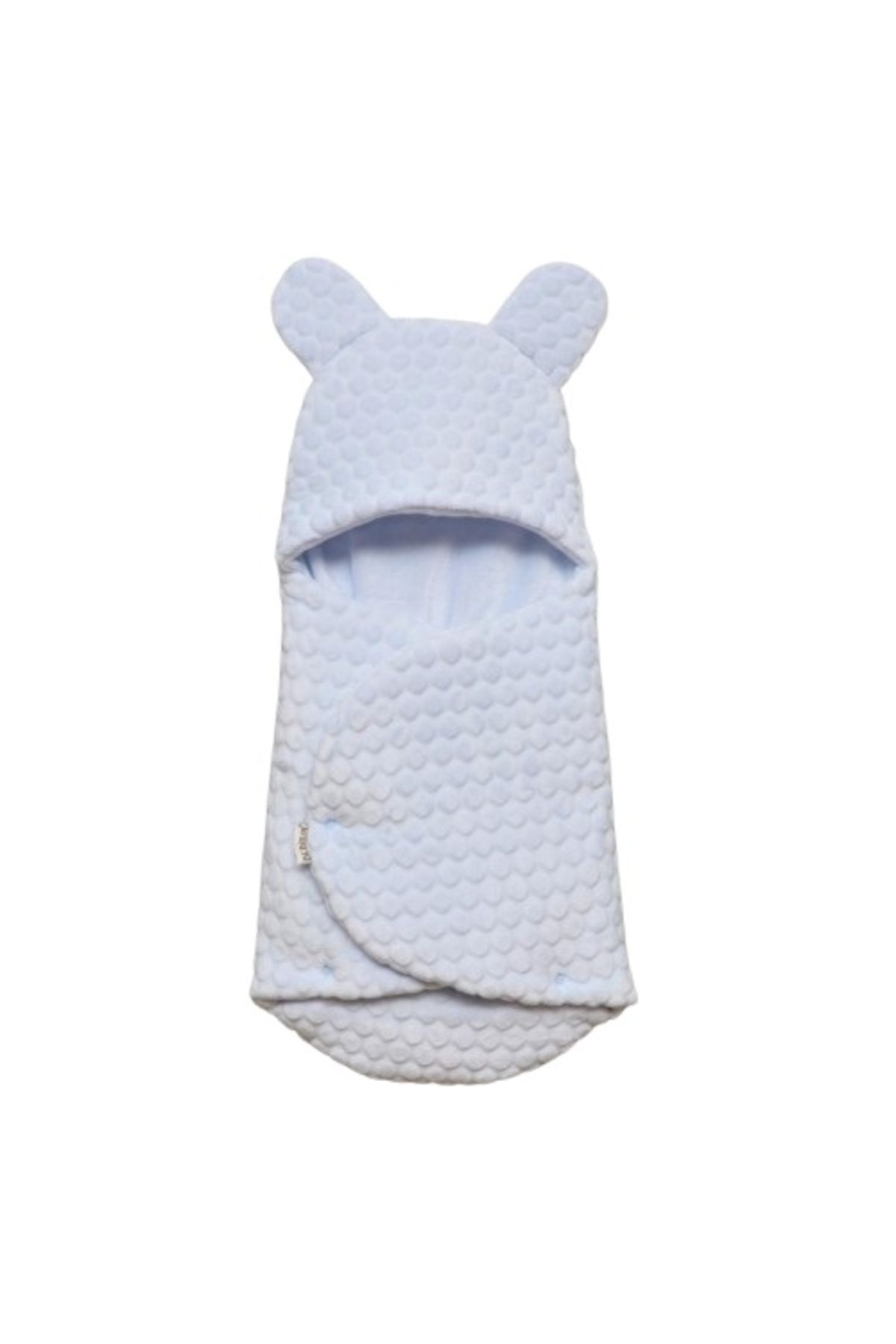 MBB ETİCARET Bebitof Kabartmalı Velboa Kundak 95025 Mavi