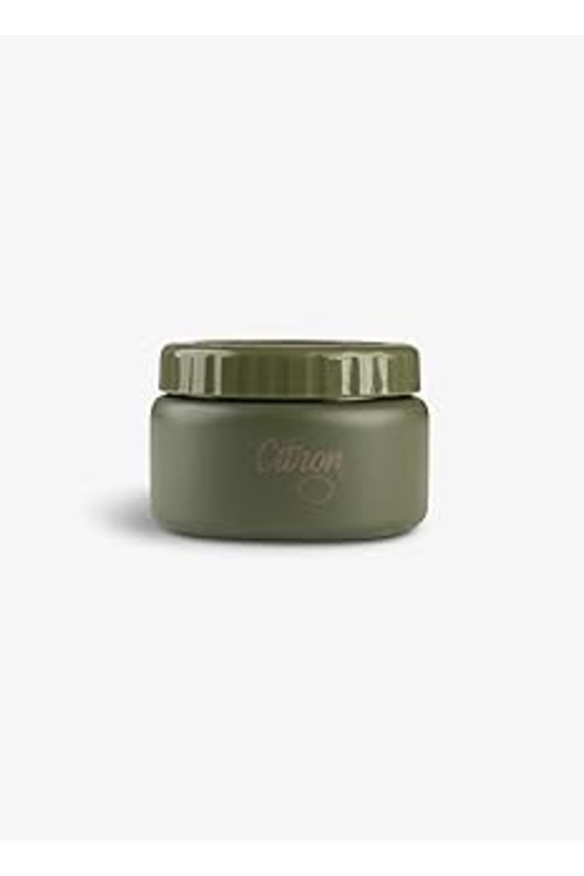 Mu Art Ahşap Citron Termo Cam Yemek Takımı 250 Ml Yeşil