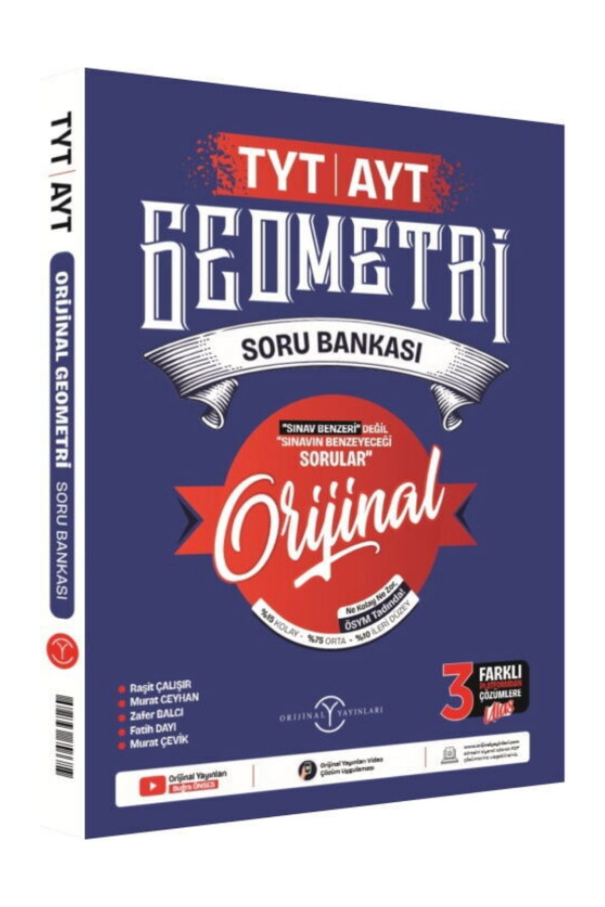 Orijinal Yayınları TYT AYT Orijinal Geometri Soru Bankası