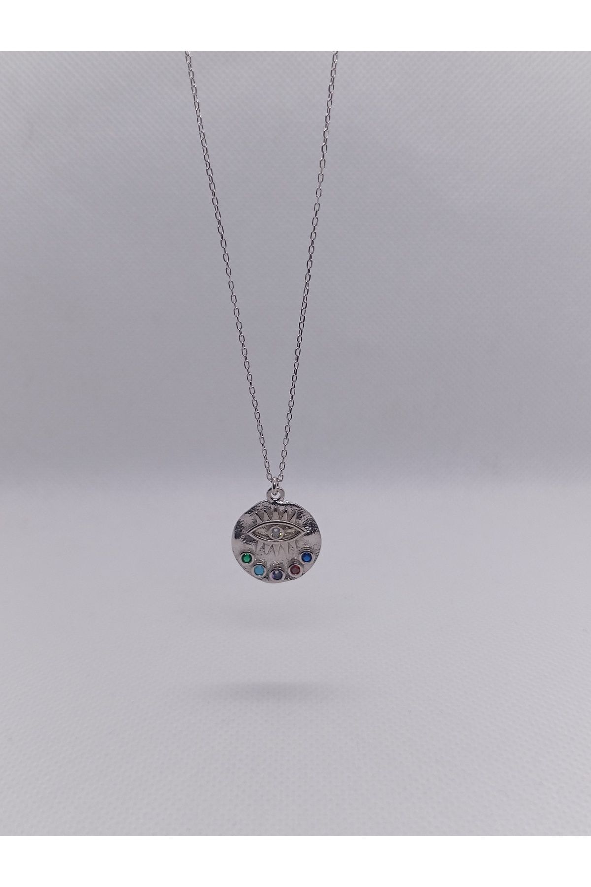 Kjewelry 925 Ayar Gümüş Ruh Gözü Kolye