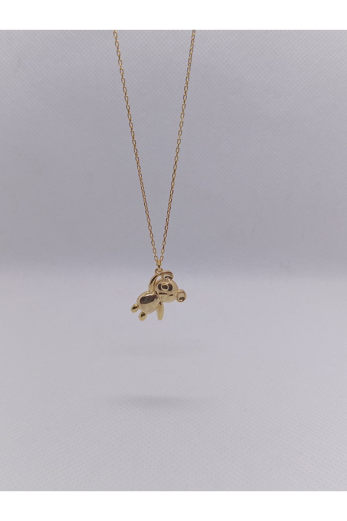 Kjewelry 925 Ayar Gümüş Ayıcık Kolye
