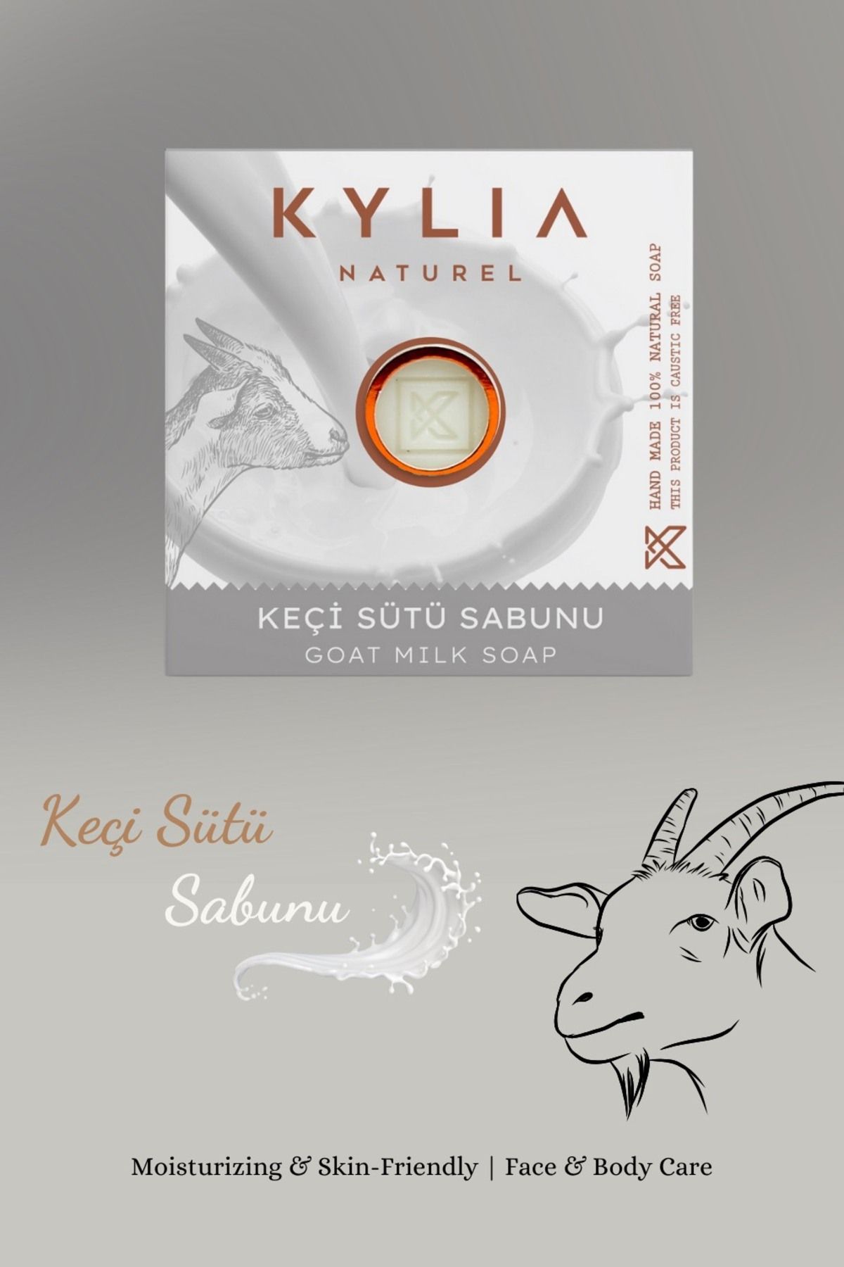 KYLİA Keçi Sütü Sabunu 125 Gr.