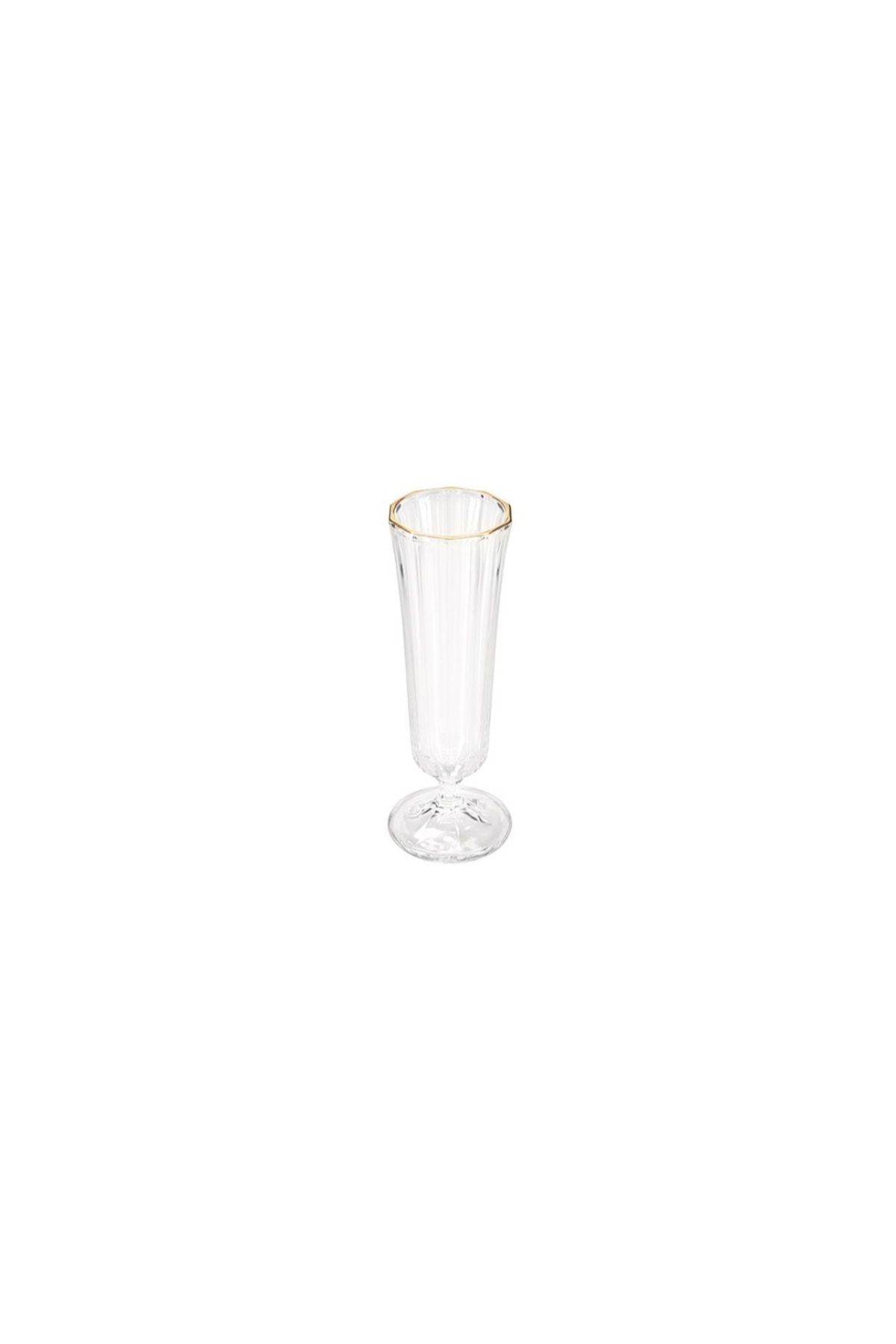 Porland Altın Şampanya Bardağı 2'li 130 ml