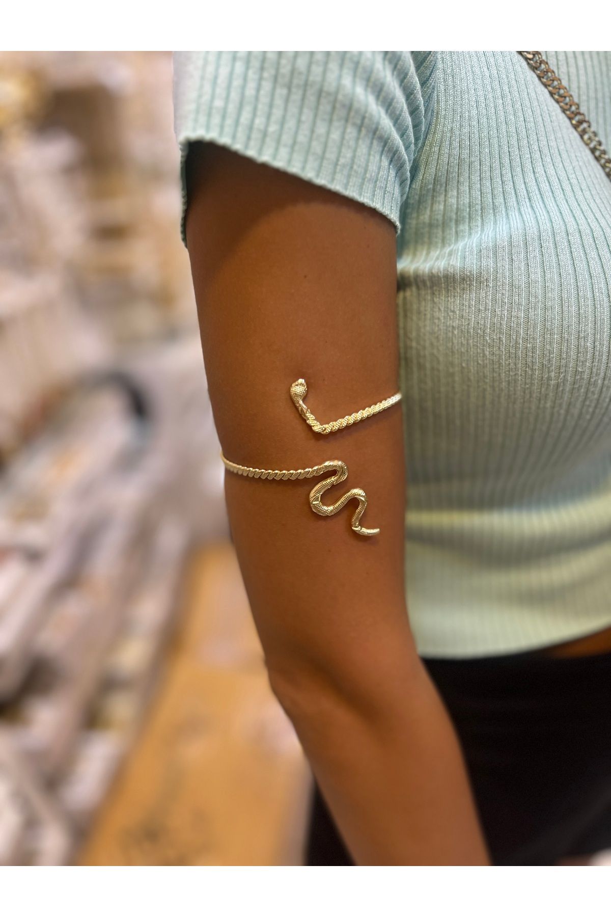 shop Yılan Üst Kol Kelepçesi Arm Cuff