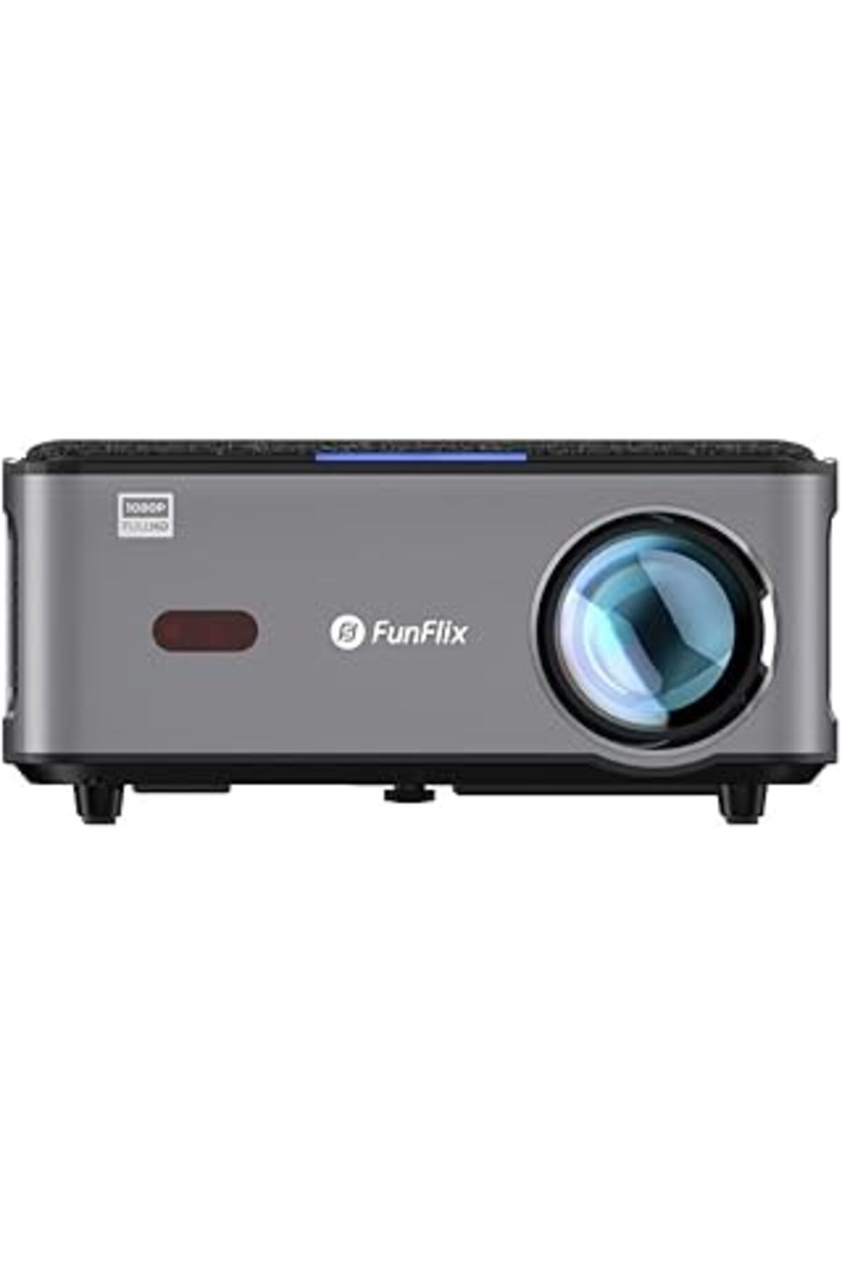 NETWORK ART Funflix P1 Android 4K Destekli Bluetooth 5G Wi-Fi Led Full Hd Projeksiyon Cihazı, 150W Lamba, 300 I