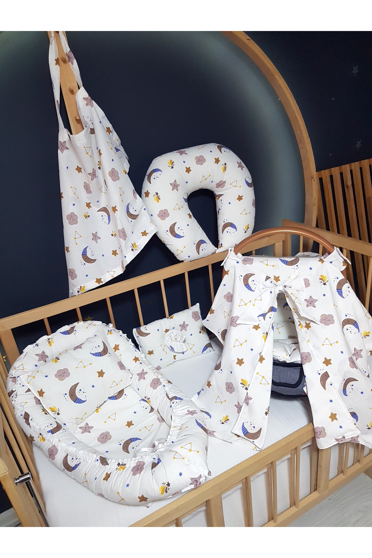 Baby Clime 7 Parça Bebek İhtiyaç Seti - Babynest, Emzirme Ürünleri ve Puset Takımı fotoğrafı 5 (önizleme)