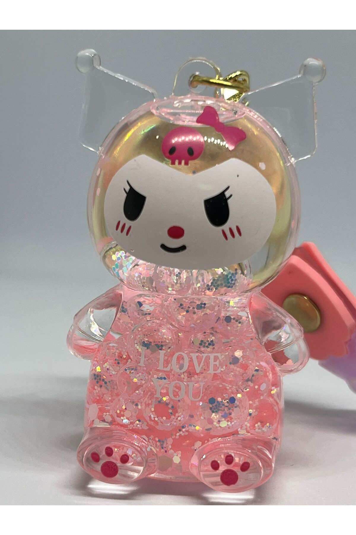 YASİNHOME PUDRA PEMBE KUROMİ SULU ANAHTARLIK