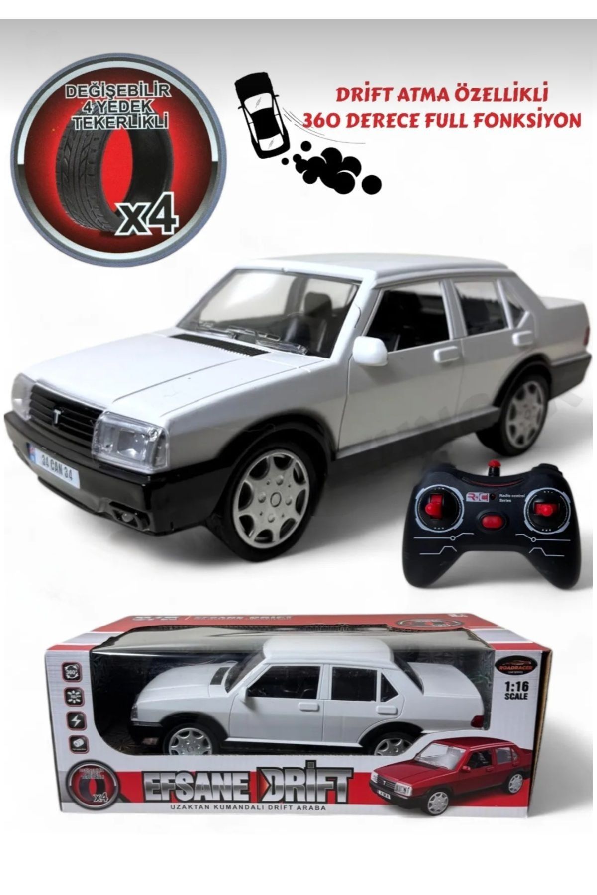Shoplandu Şarjlı Uzaktan Kumandalı Efsane Drift Modeli Tofaş