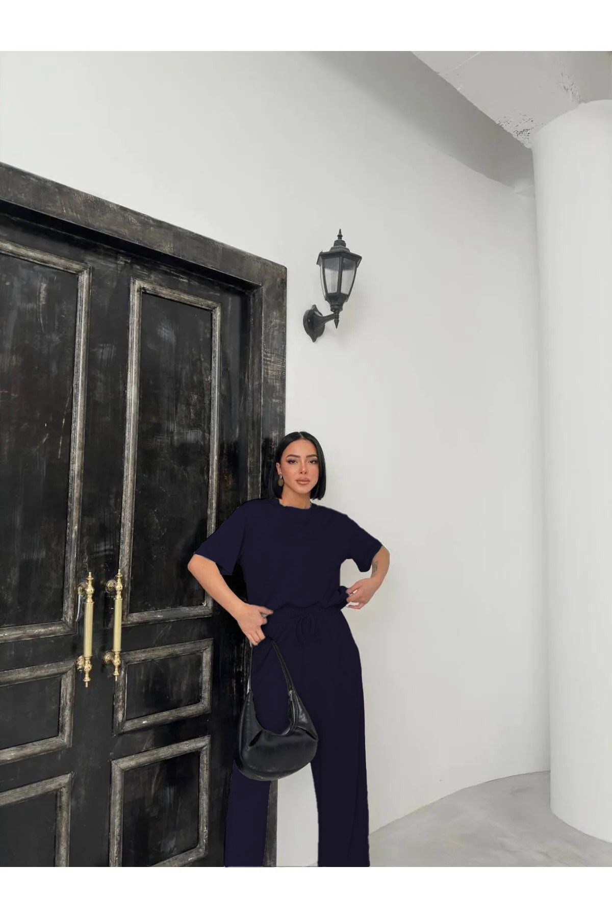 BARLİZ Kadın Takım Bol Paça Pantolonlu – Yazlık & Modern Stil