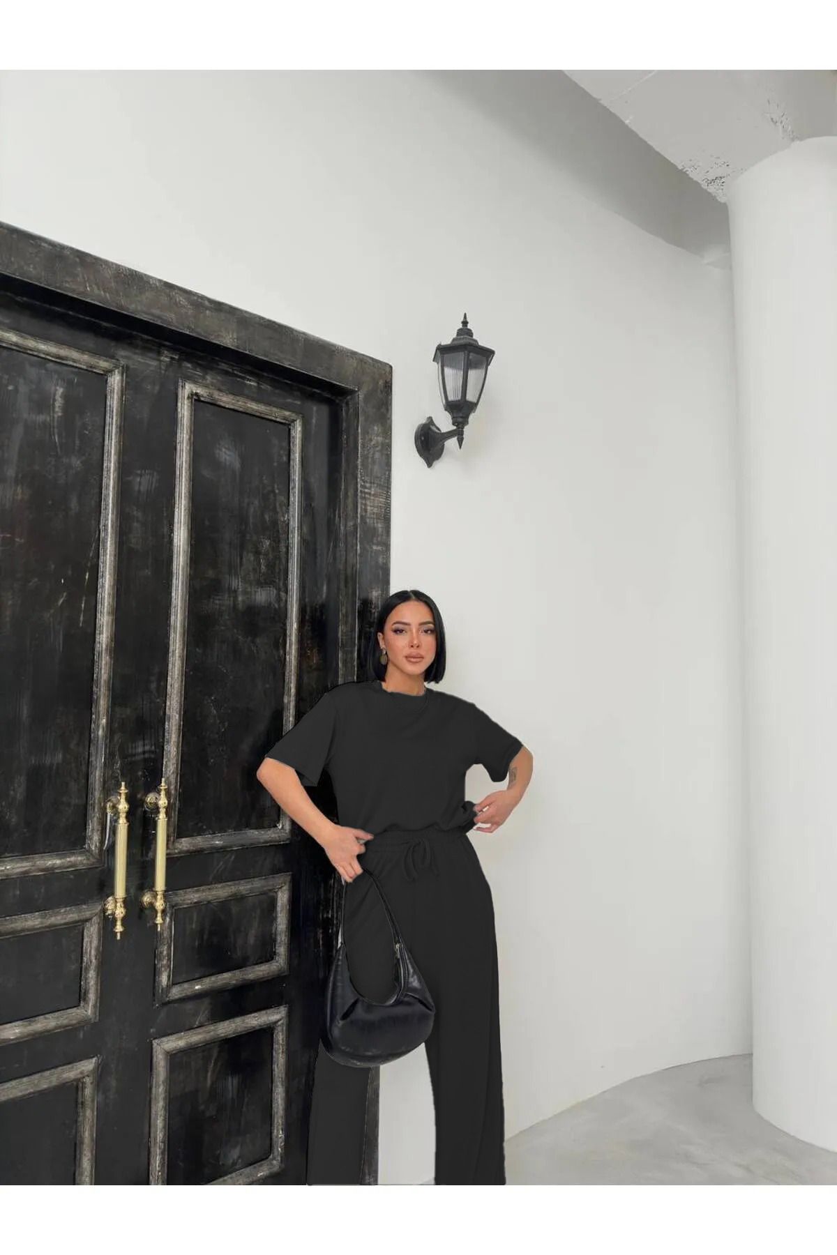 BARLİZ Kadın Takım Bol Paça Pantolonlu – Yazlık & Modern Stil