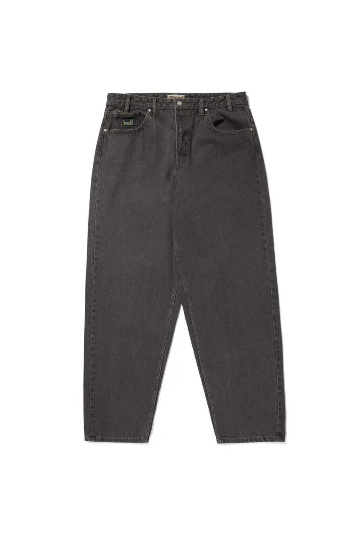 American Rag Cie HUF Cromer Washed Pant - %100 Pamuklu, Baggy Fit Skate Pant (34 Bel, 32 İç Dikiş)