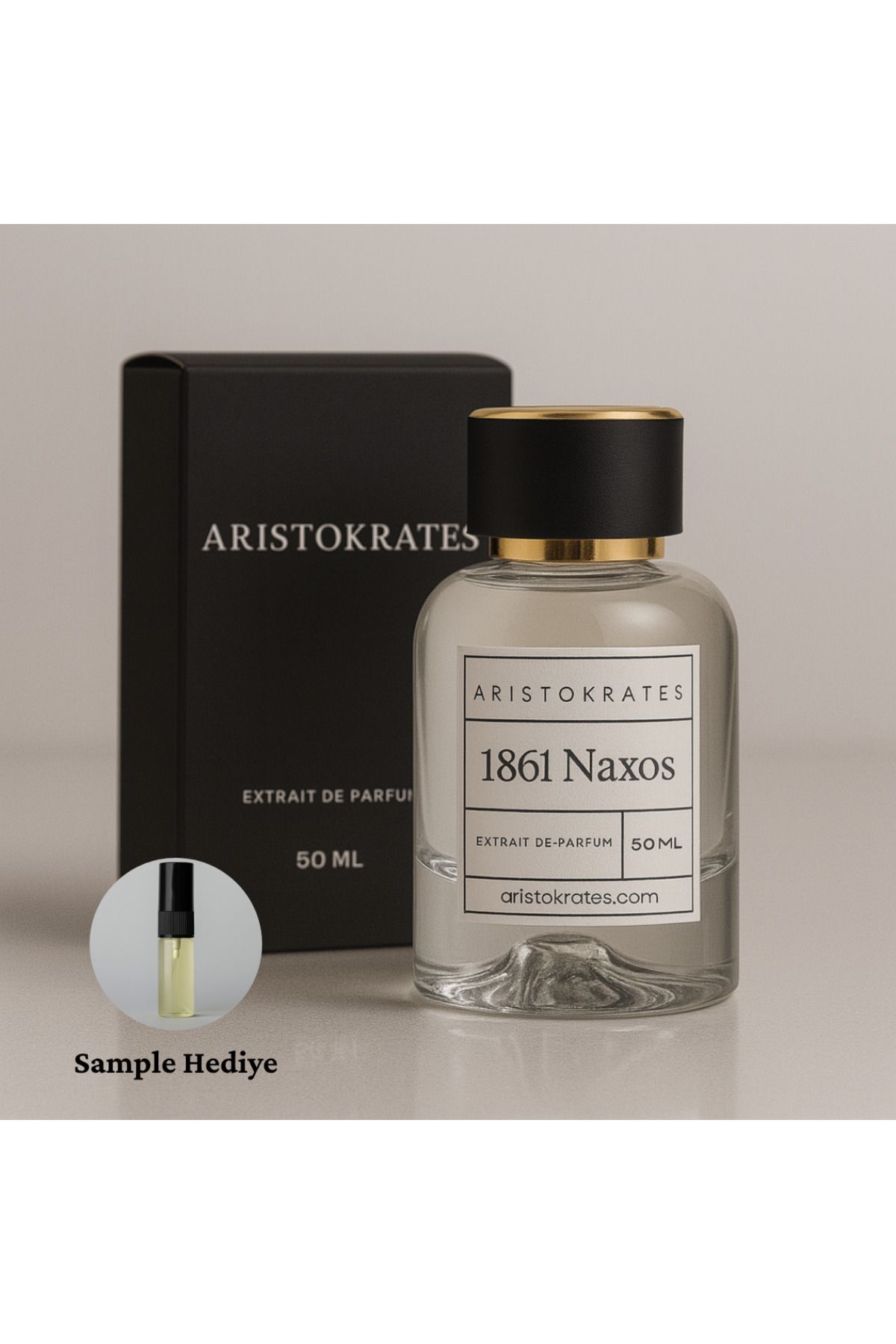Aristokrates 1861 Naxos Unisex Parfüm – Baharatlı ve Tatlı Notalarla Niche Parfüm