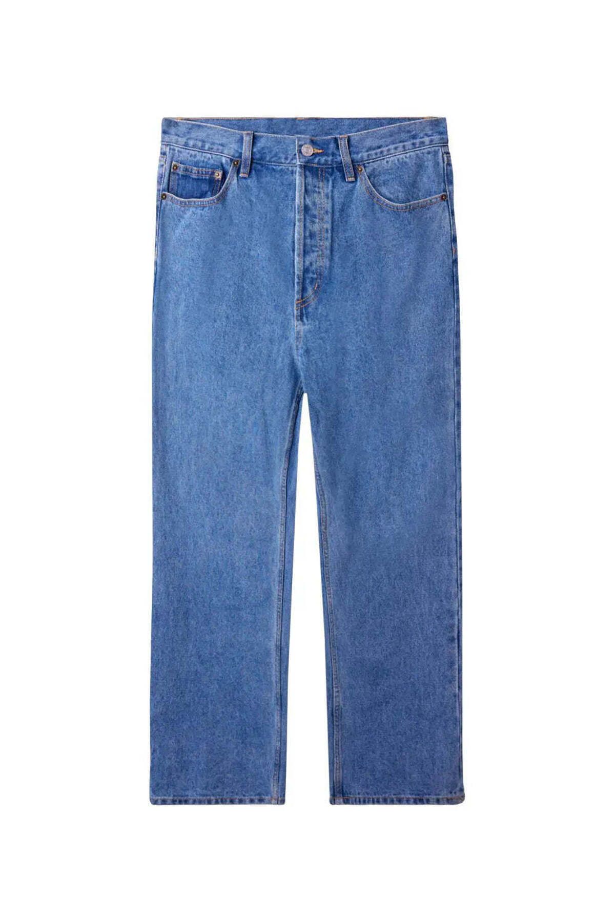 American Rag Cie Hardwork Denim - Mavi Erkekler İçin Dayanıklı ve Şık Kot Pantolon