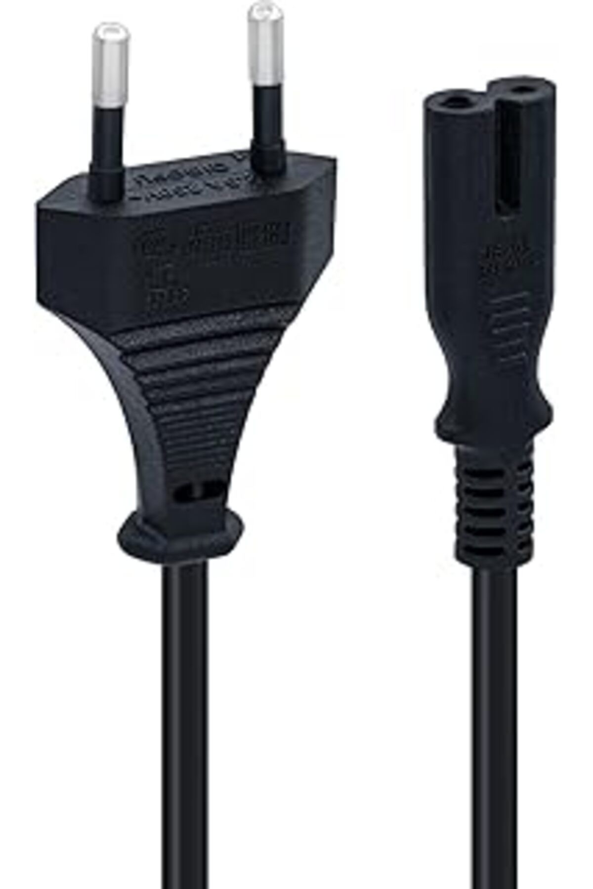 ASİTAN Wellhise Ps5/ Ps4/ Ps3 / Xbox Series S-X Uyumlu 2 Pinli 1.5 Metre Güç Kablosu Teyp Fişi, Radyo Fişi