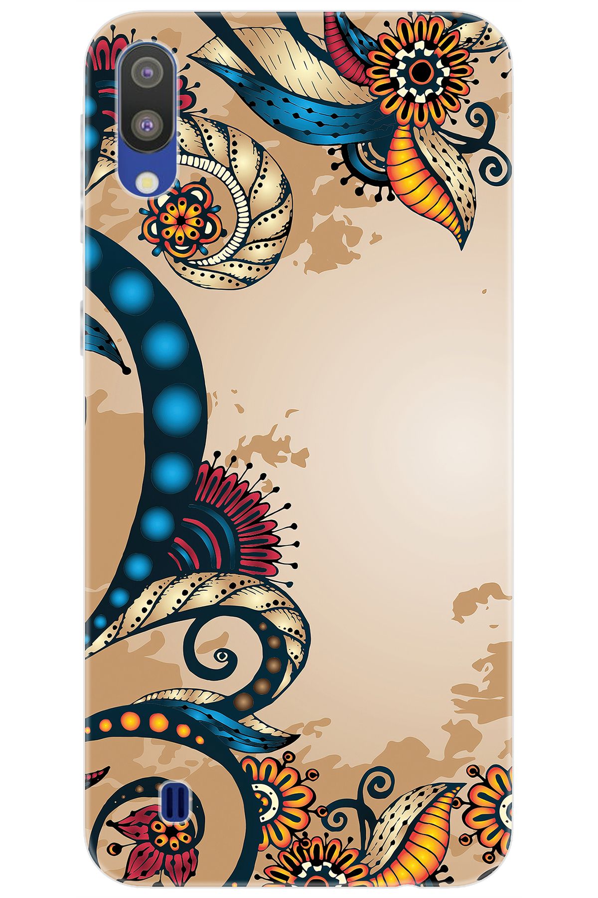 Ceppare Samsung Galaxy M10 (SM-M105F) Uyumlu Kılıf Desen Baskılı Silikon Vektör Tasarım STK:536 CP-5CyljZc