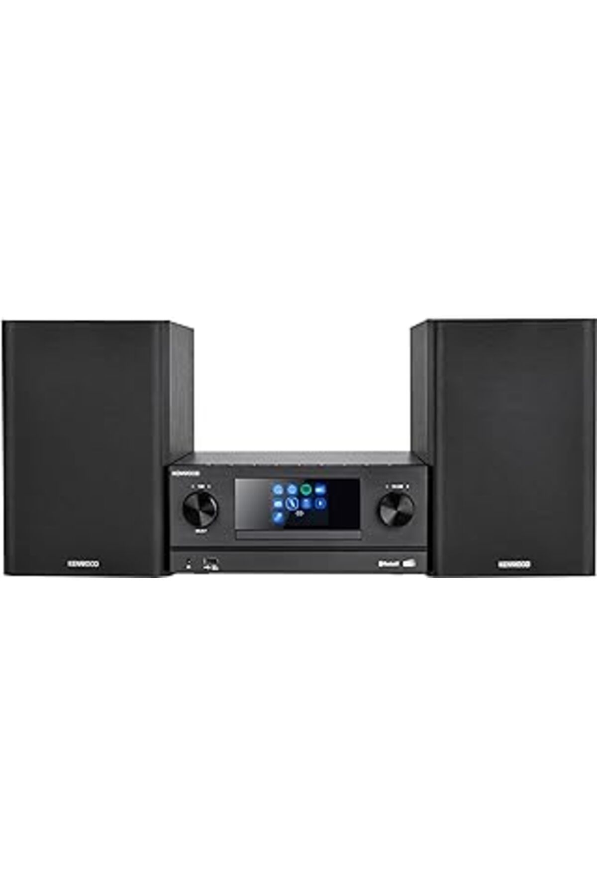 NETWORK ART M-9000s-b - Internet Radyosu, Dab , Cd/usb Ve Ses Akışlı Akıllı Mikro Hi-fi Sistemi, Renkli Siyah