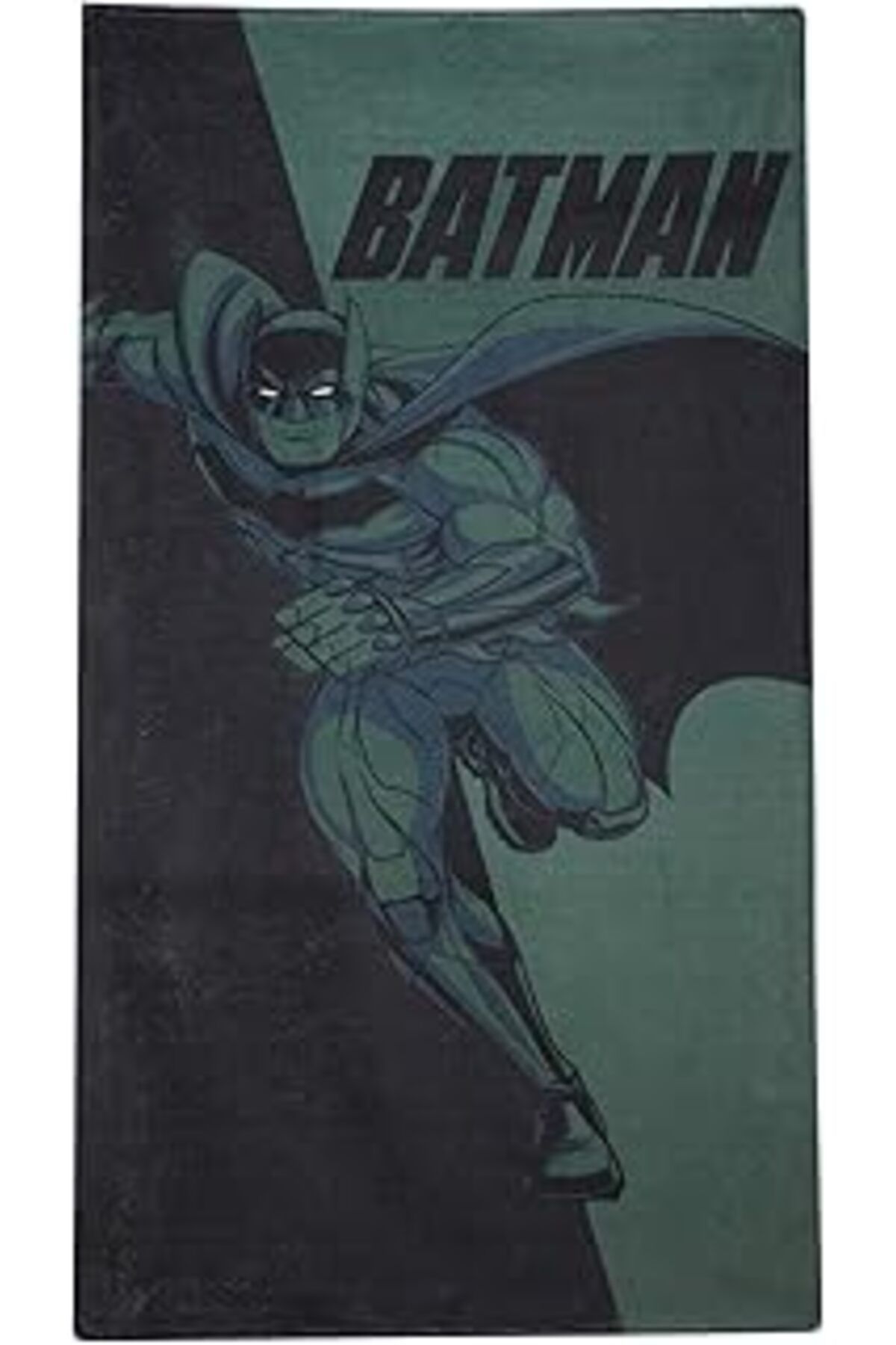Qedii Defacto Erkek Çocuk Batman Pamuklu Plaj Havlusu Haki Std