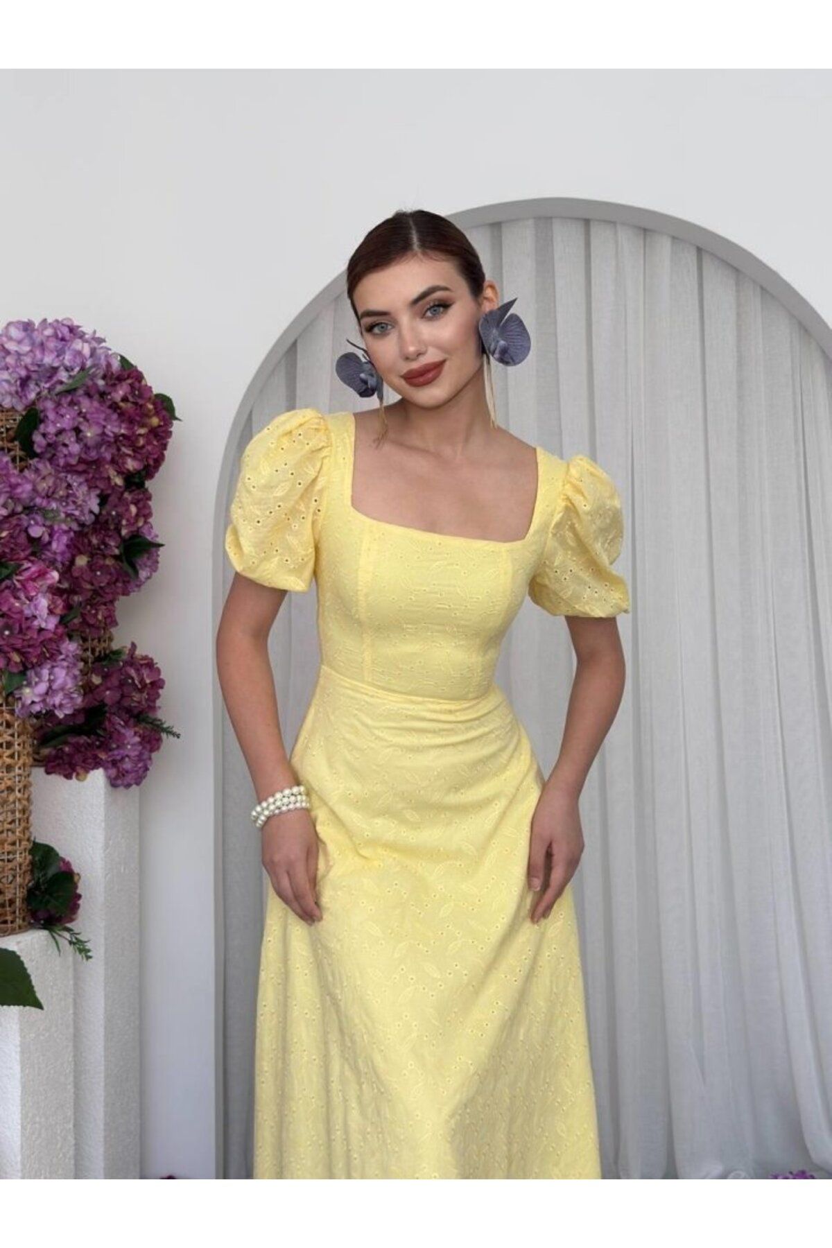 velmorafashion Lına Midi Elbise