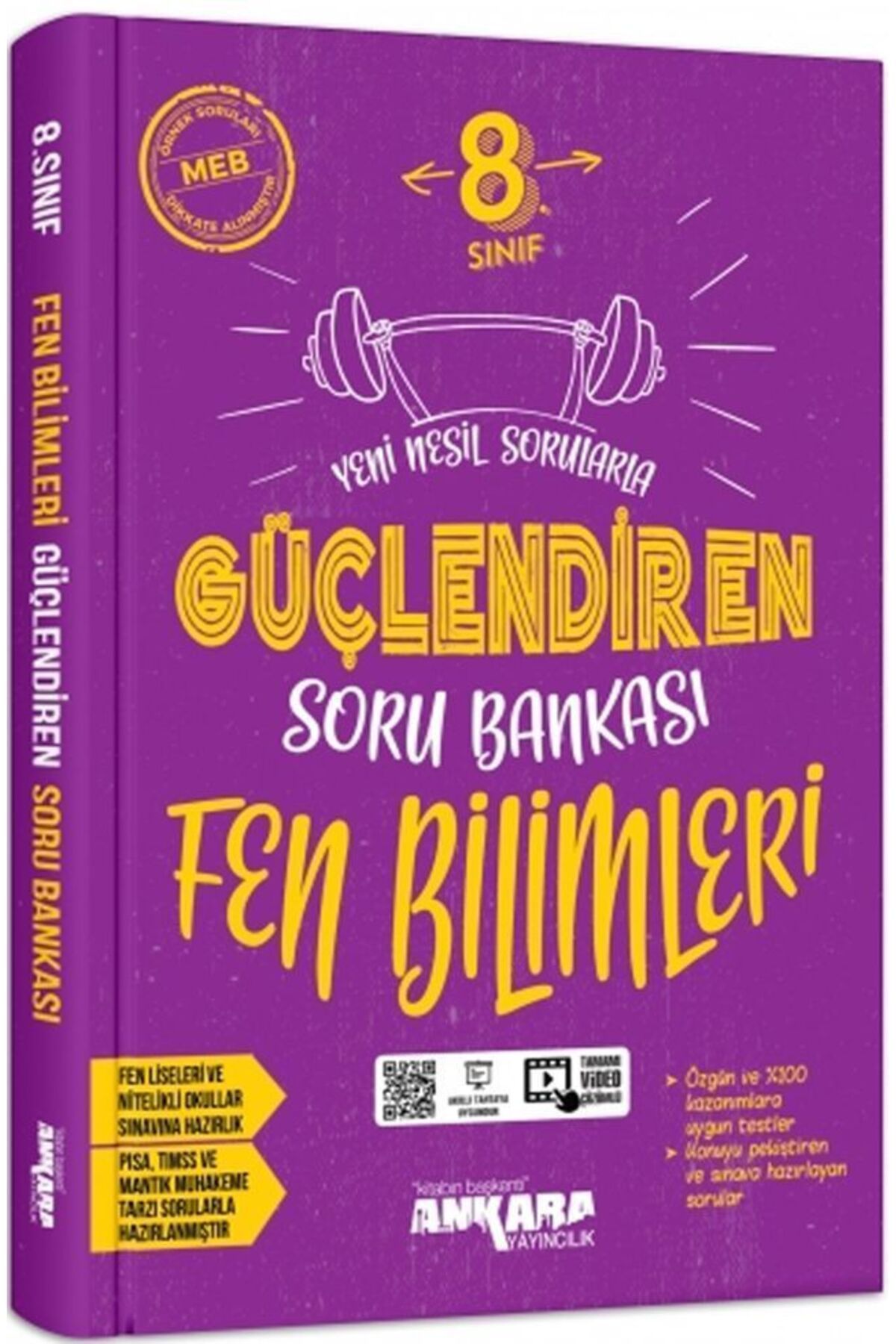 Ankara Kitap Merkezi 8. Sınıf Fen Bilimleri Güçlendiren Soru Bankası Ankara Yayıncılık