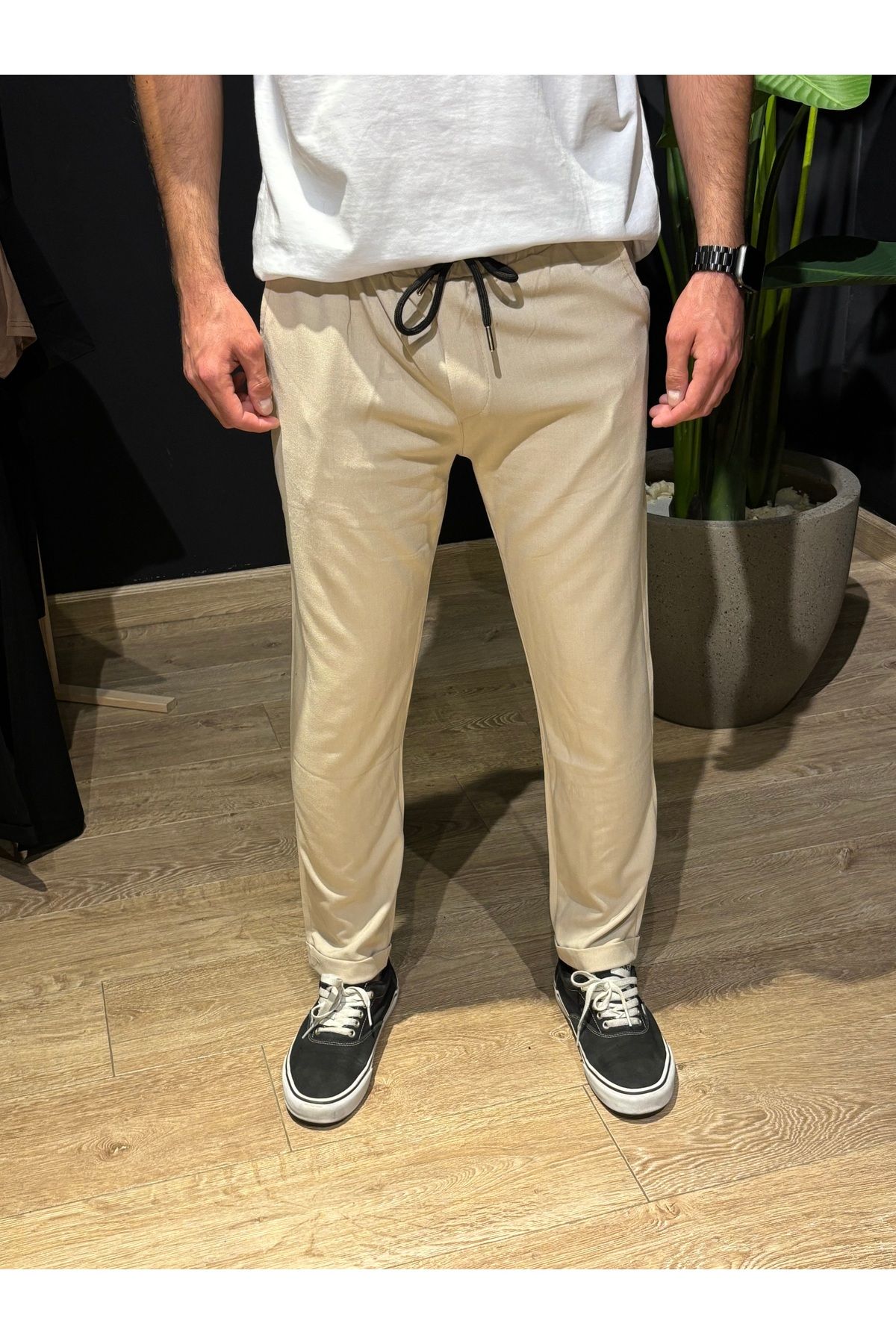 F&O Company Slim Fit Duble Paça Jogger Pantolon
