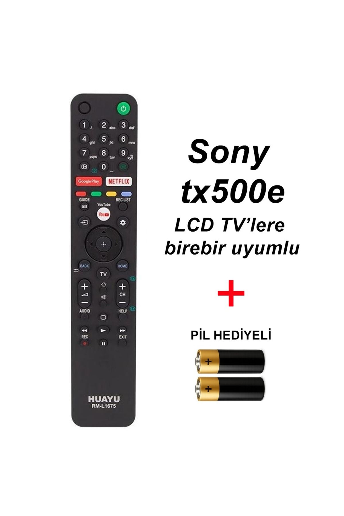 Suntel SONY TX500E LCD TV kumanda