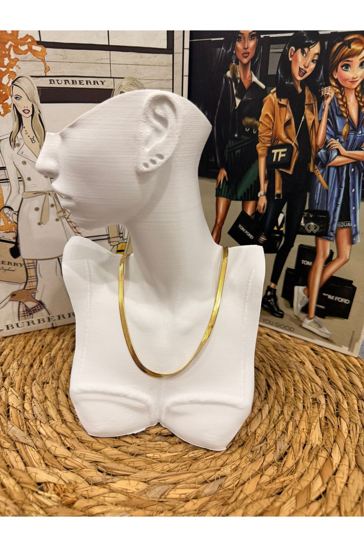 MODA TT Ezme italyan zincir gold