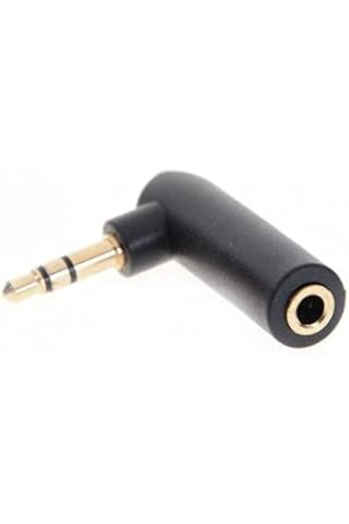 NETWORK ART Platoon 90 Derece L Stereo Birleştirici 3.5mm Jack Dişi Erkek Ara Aparat