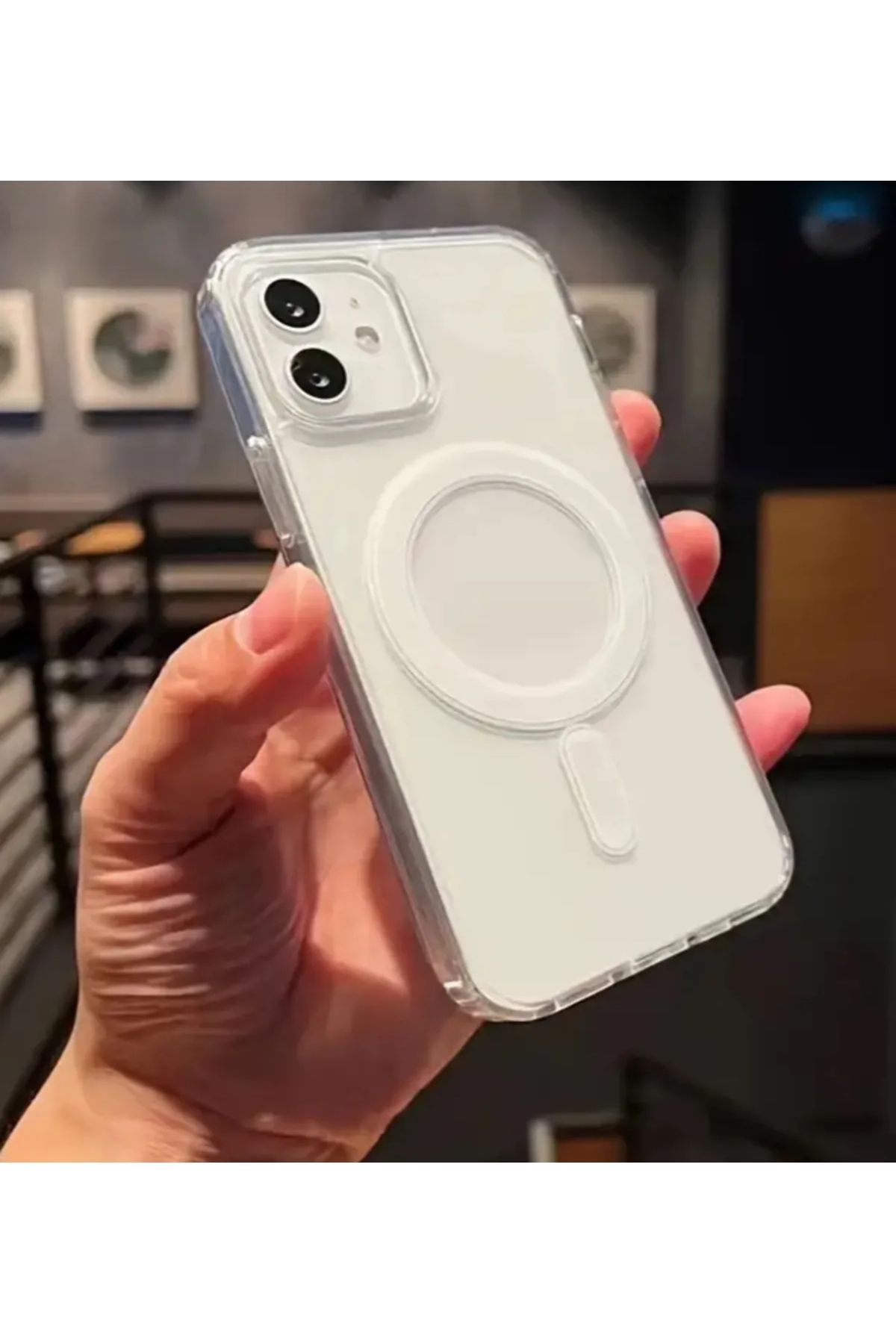 Store İPhone 11 Uyumlu Şeffaf Silikon Kılıf Darbe Önleyici