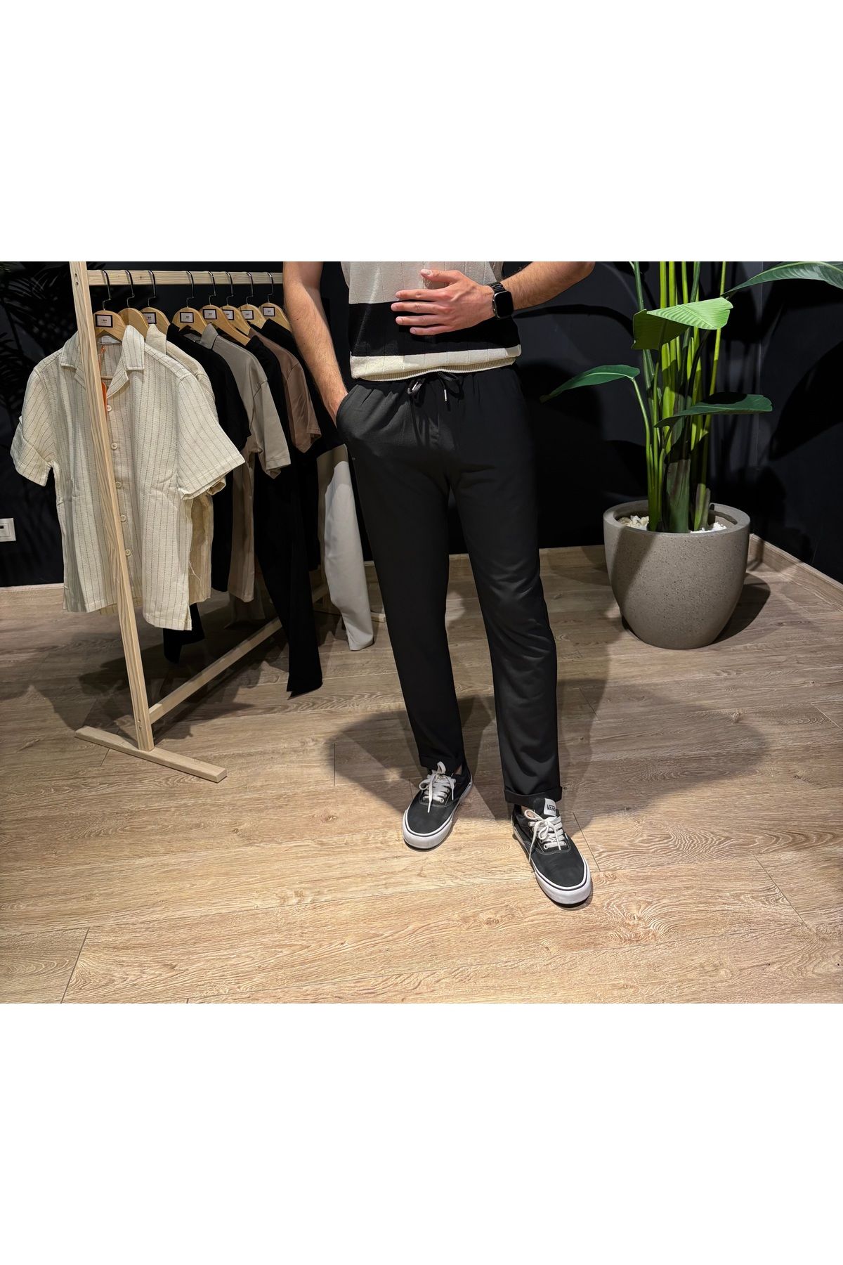 F&O Company Slim Fit Duble Paça Jogger Pantolon
