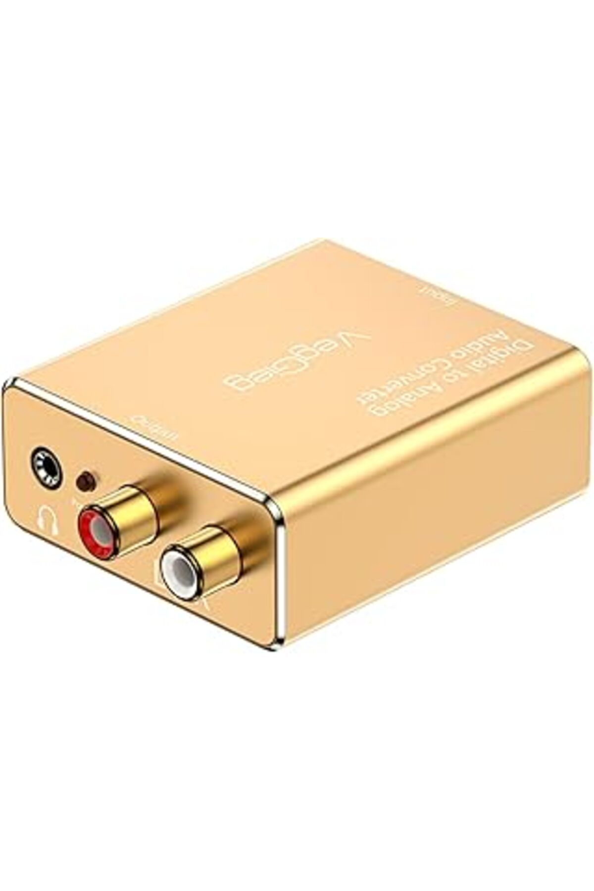 ASİTAN Koaksiyel Toslink Optik Dijital To 3.5Mm Rca Analog Ses Çevirici Adaptör