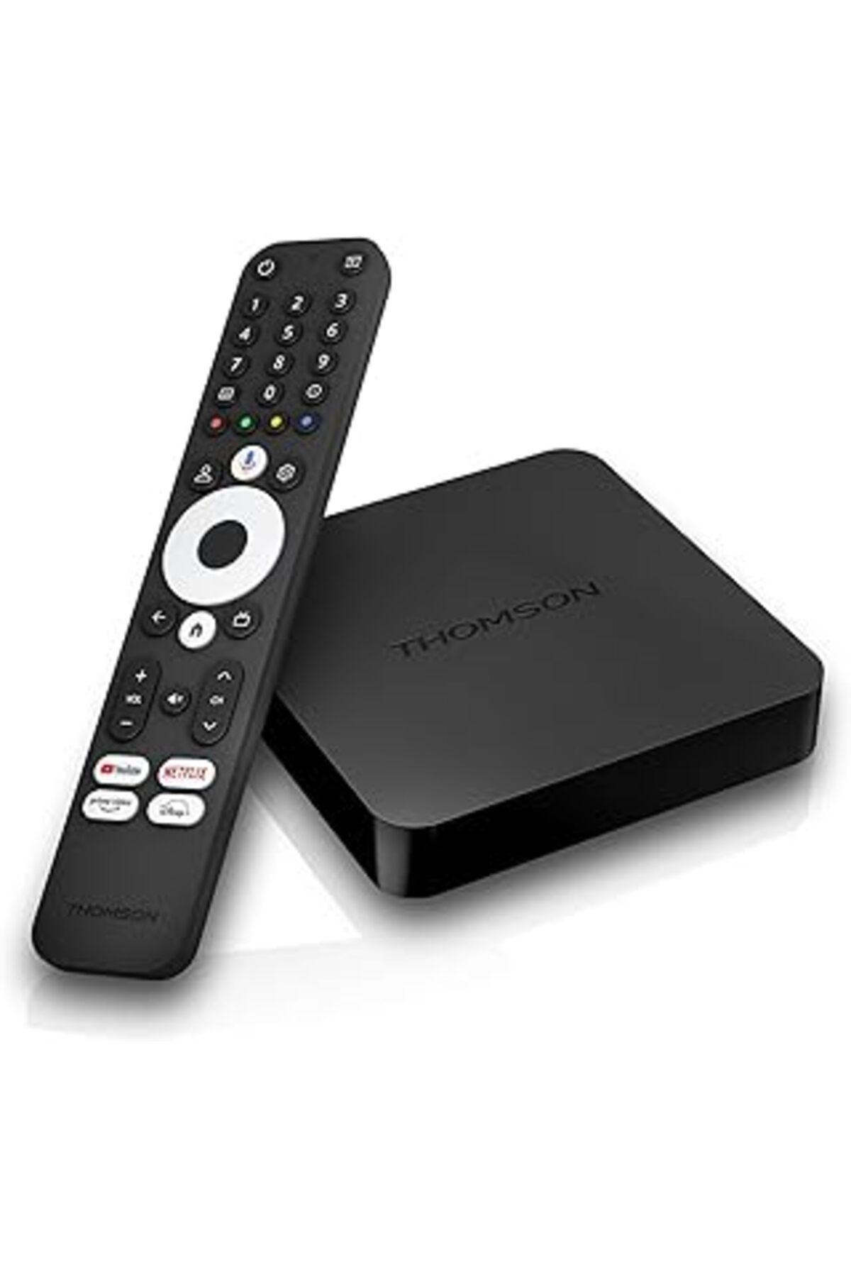 NETWORK ART Thomson Streaming Box 240G, 4K Uhd, Google Ses Kontrolü, Wifi, (Netflix, Prime Video, Youtube, Disn