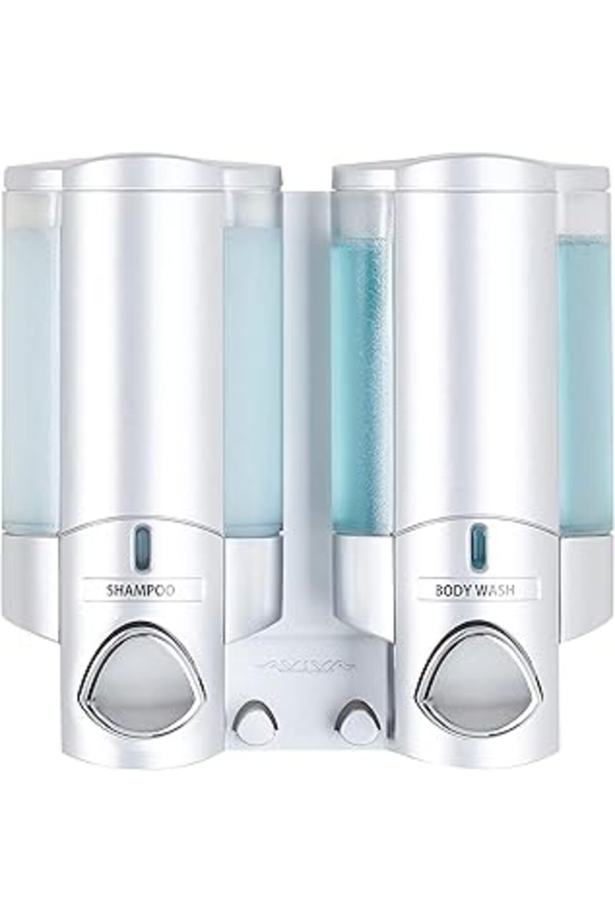 NETWORK ART Better Living Blp-76235-1 Aviva Shower Dispenser 2 Chamber Satin Silver