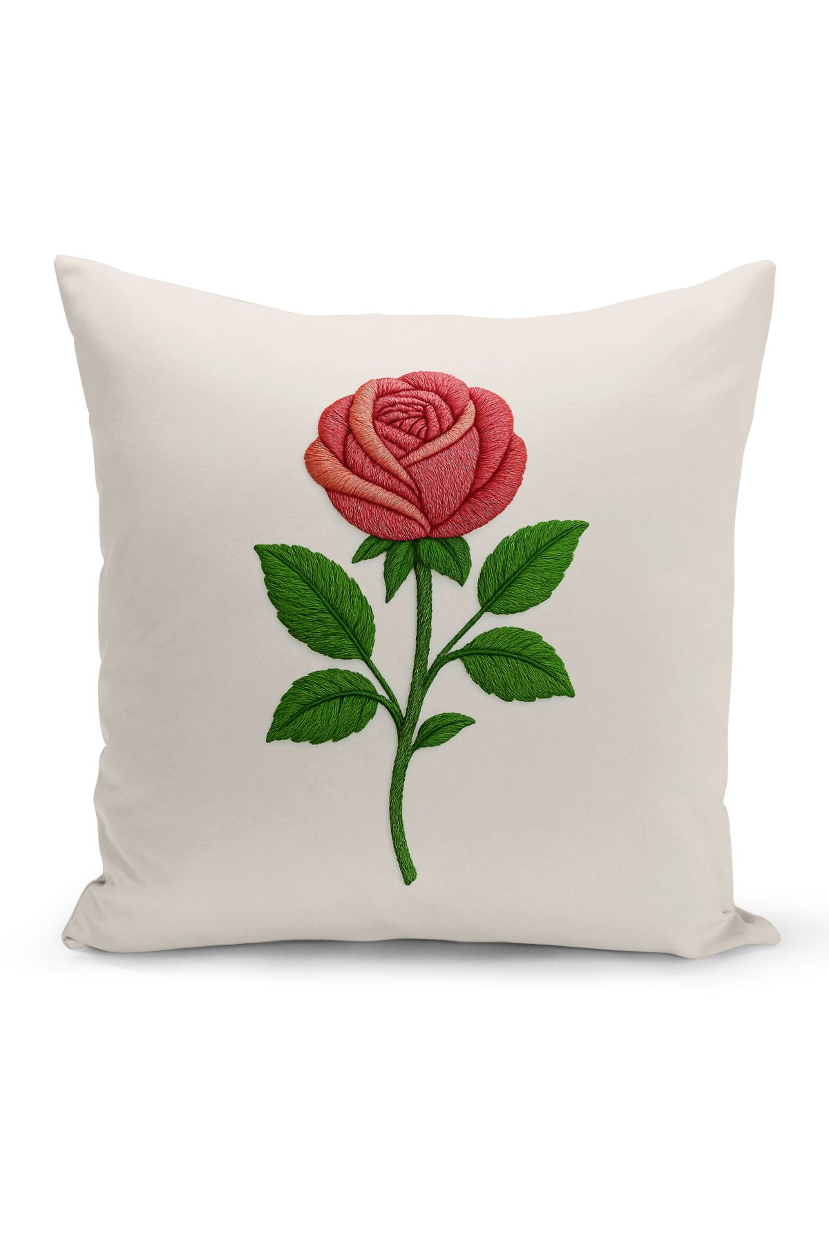 Bertille Home-Set de 3 huse de pernă cu imprimare digitală pe două părți (aspect de broderie cu model de puncție) 4