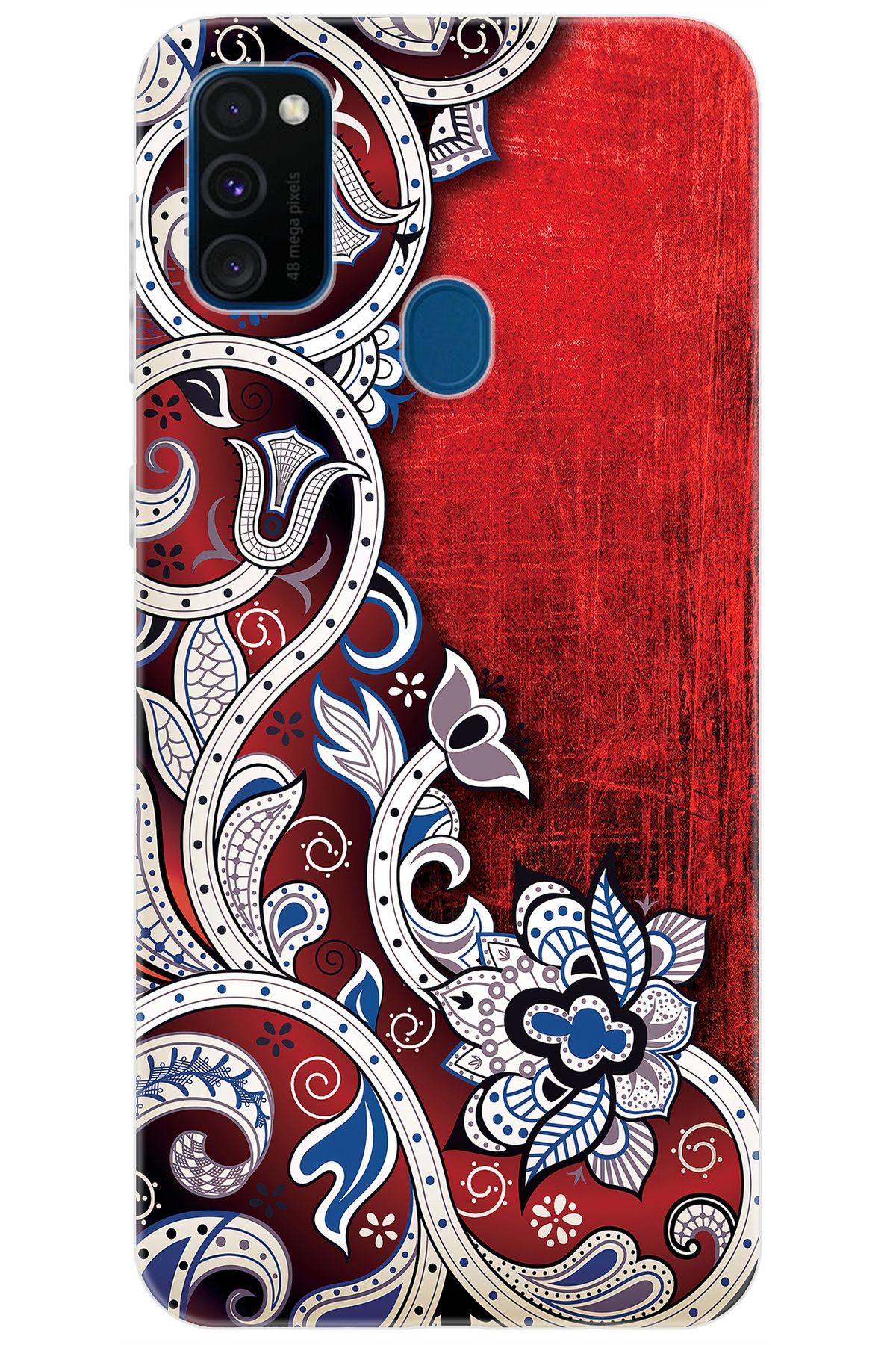 Ceppare Samsung Galaxy M30S (SM-M307F) Uyumlu Kılıf Desen Baskılı Silikon Vektör Tasarım STK:539 CP-ZwvAFdN