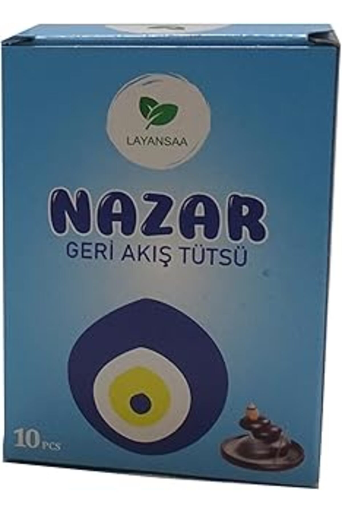 NETWORK ART Layansaa Nazar Boncuğu - Evil Eye Bead - Meditasyon/perfumed Meditation Özel Aromalı Special Collec