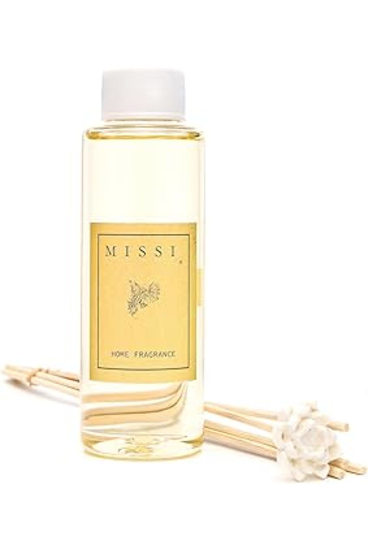 Mu Art Ahşap 110 ml Incir-nar Yedek Esans Ve Bambu Çubuk Seti