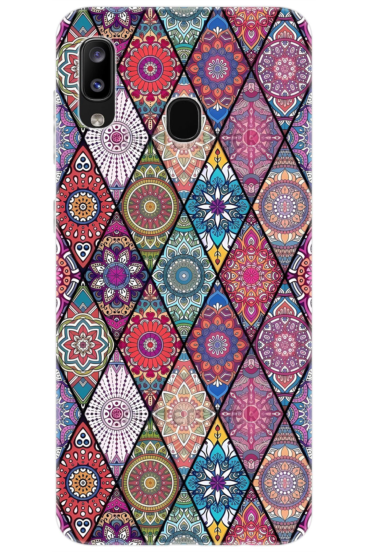 Ceppare Samsung Galaxy M10S (SM-M107F) Uyumlu Kılıf Desen Baskılı Silikon Kilim Tasarım STK:660 CP-ZTZu3Y6