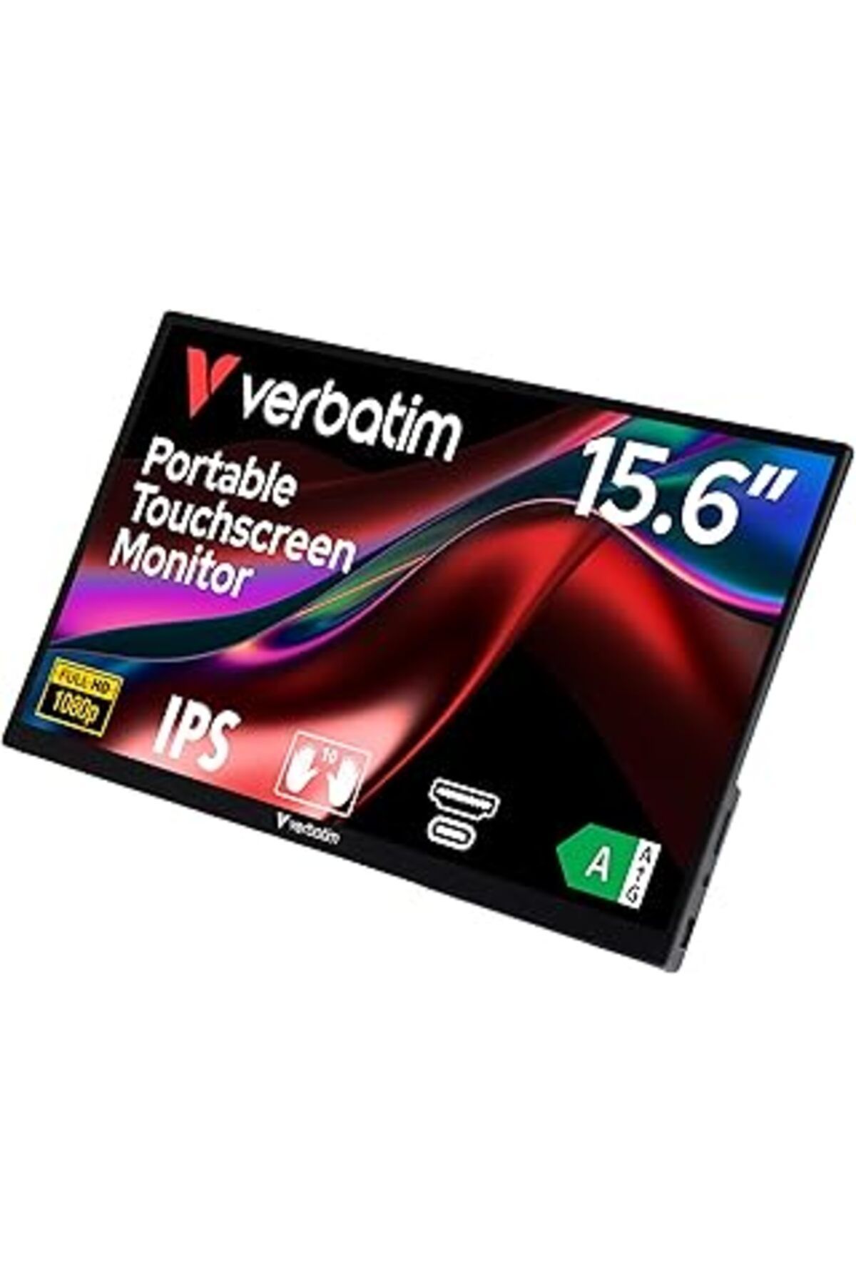 NETWORK ART Verbatim Pmt-15 Taşınabilir 15.6" Full Hd 1080P Ips 6Ms Dokunmatik Monitör