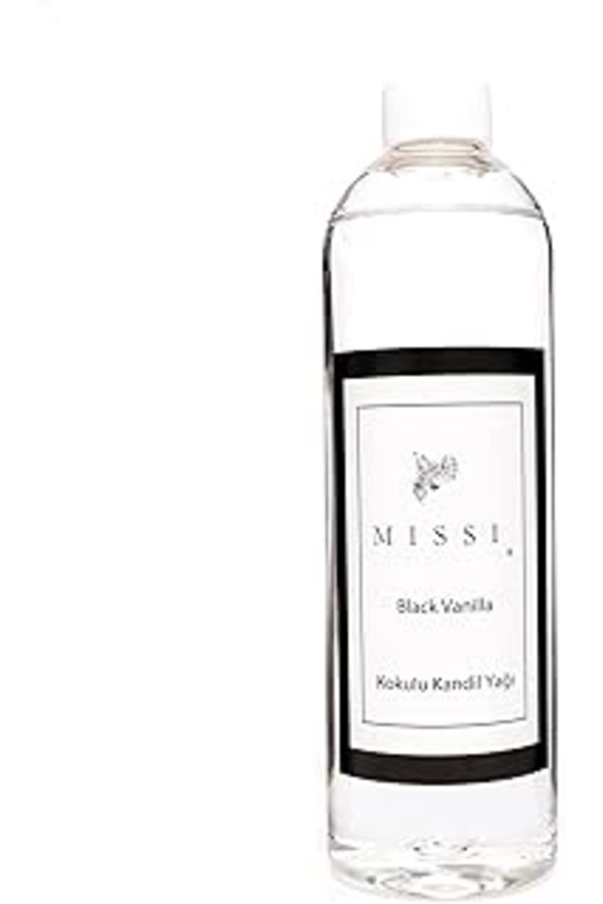 Mu Art Ahşap 400 Ml Black Vanilya Kokulu Kandil Yağı