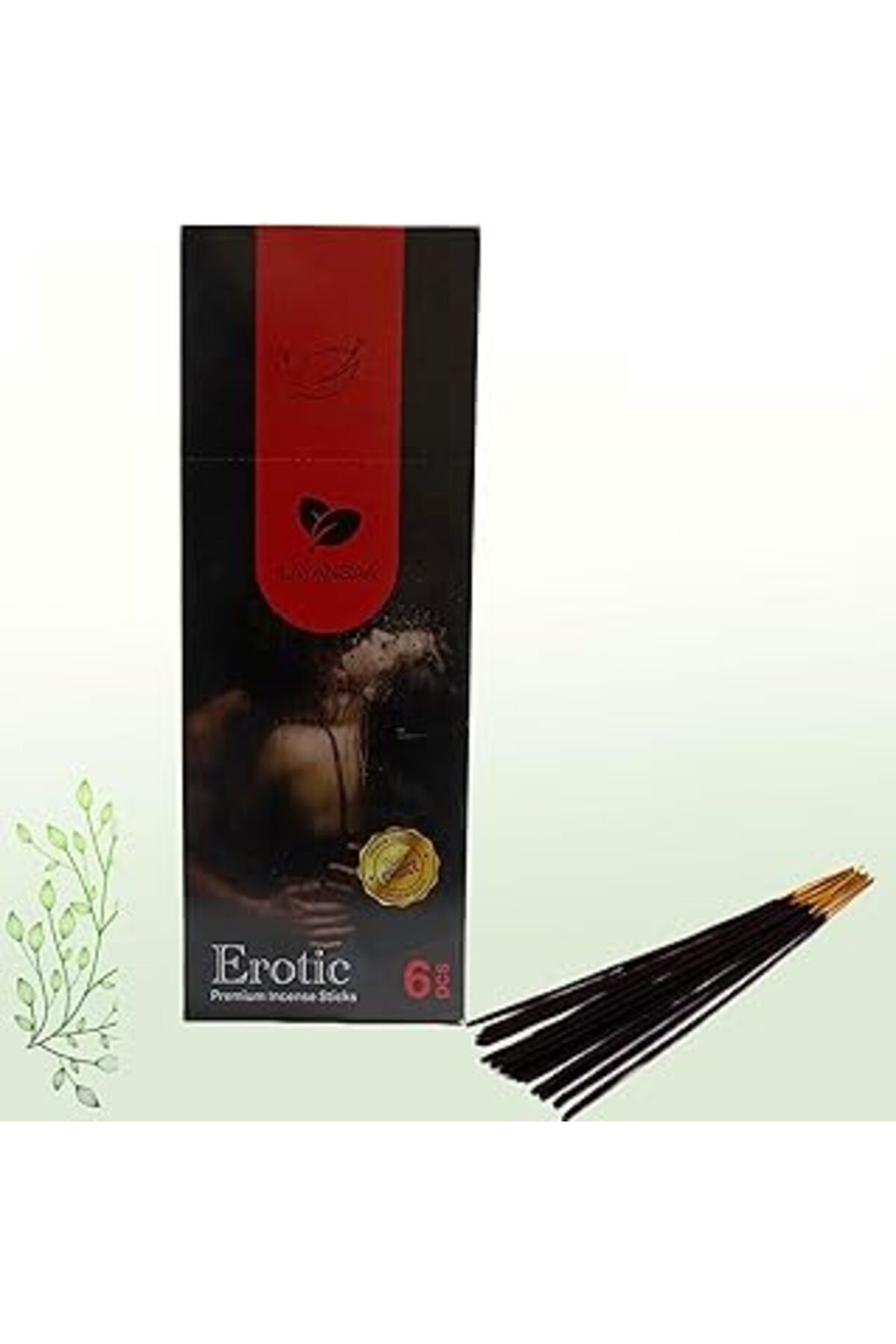 Qedii Layansaa Erotik(Erotic) Kokusu Özel Aroma Kokusu Agarbatti Arınma 20 Adet 1 Paket Çubuk Tütsü