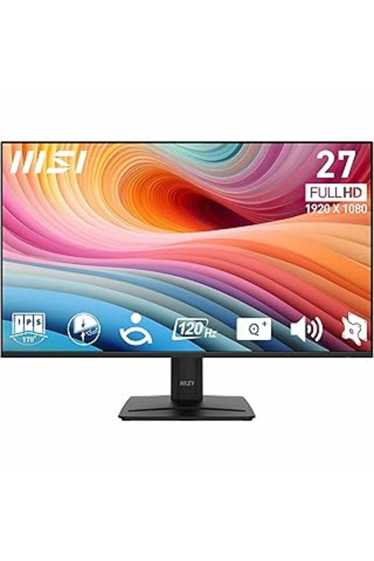NETWORK ART Msi 27" Pro Mp275 E2 Kurumsal Monitör, Flat, Fhd, Ips 120hz 1ms Adaptive-sync