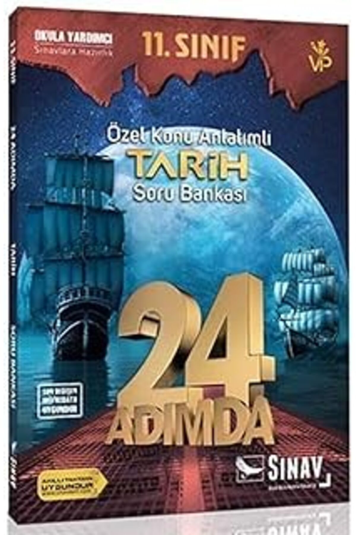 NETWORK ART Sınav 11. Sınıf 24 Adımda Tarih Soru Bankası (Yeni)