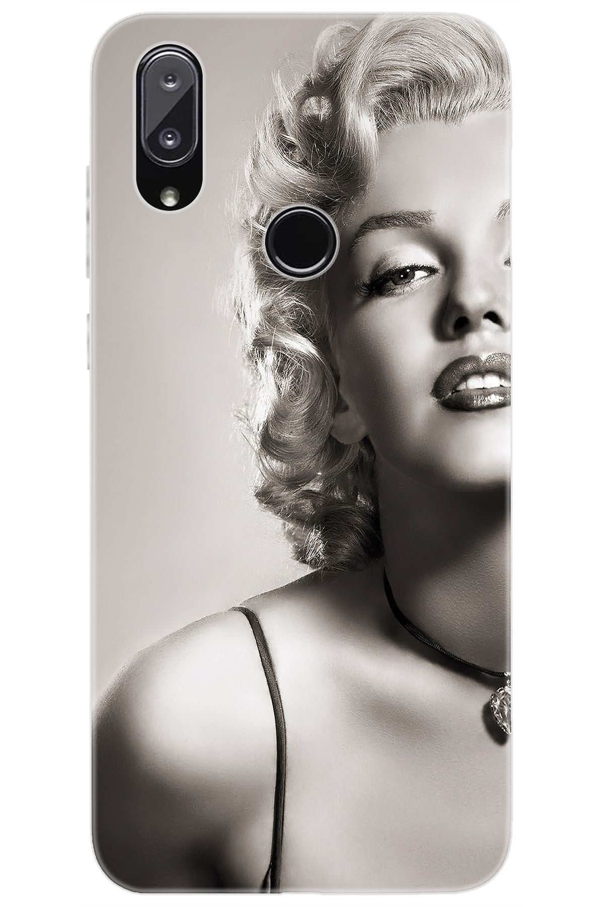 Vestel Venüs E5 Uyumlu Kılıf Desen Baskılı Silikon Marilyn Monroe STK:250 CP-c04QzIB