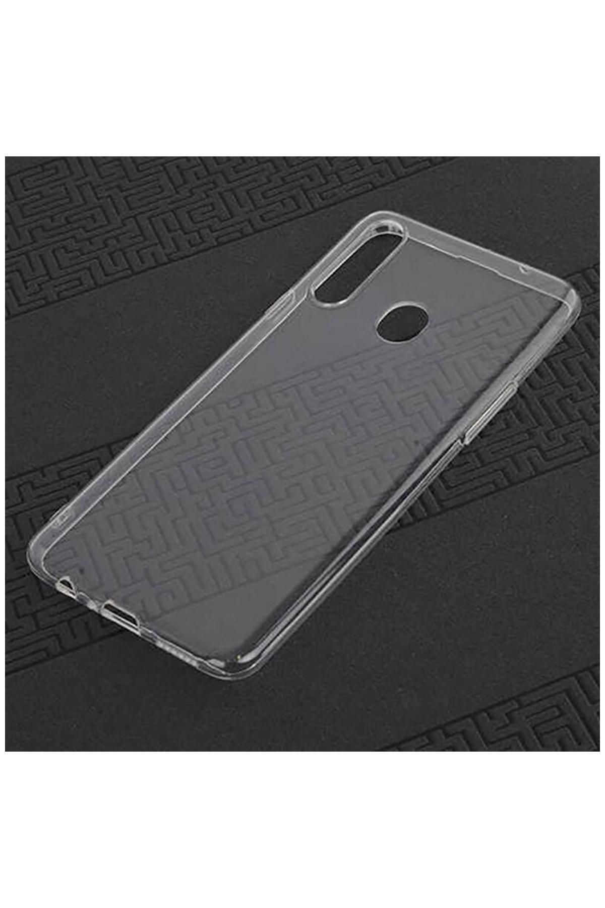 Pro Aksesuar Samsung Galaxy A40S Uyumlu Kılıf Soft Transparan Silikon Kılıf Şeffaf