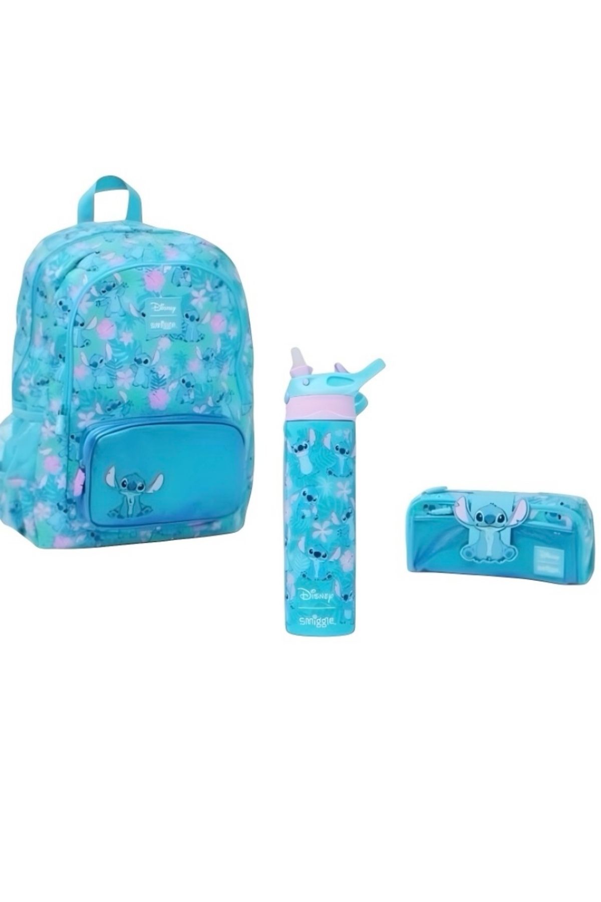 SMIGGLE Stitch 3’lü Okul Çanta Seti