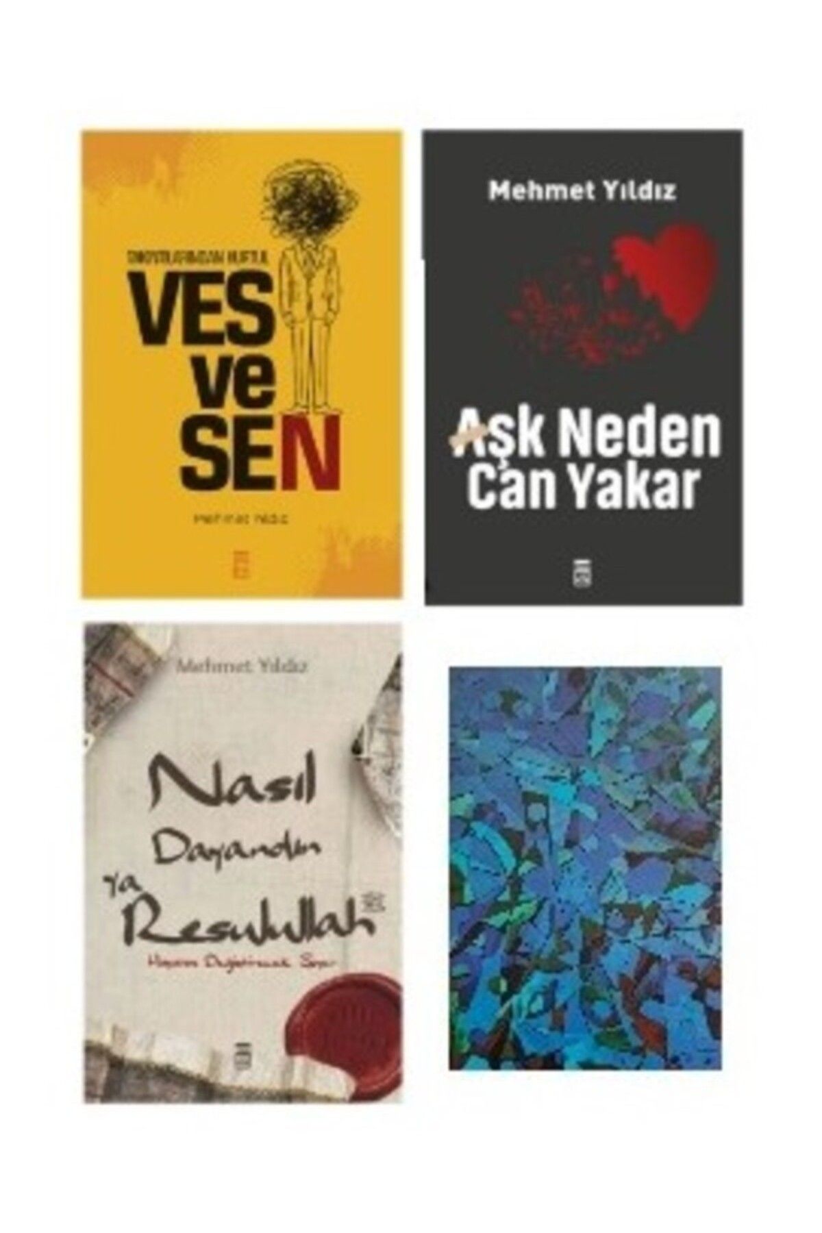 Timaş Yayınları Mehmet Yıldız - vesvesen - aşk neden can yakar - nasıl dayandın ya rasulullah -Not Defteri HEDİYE