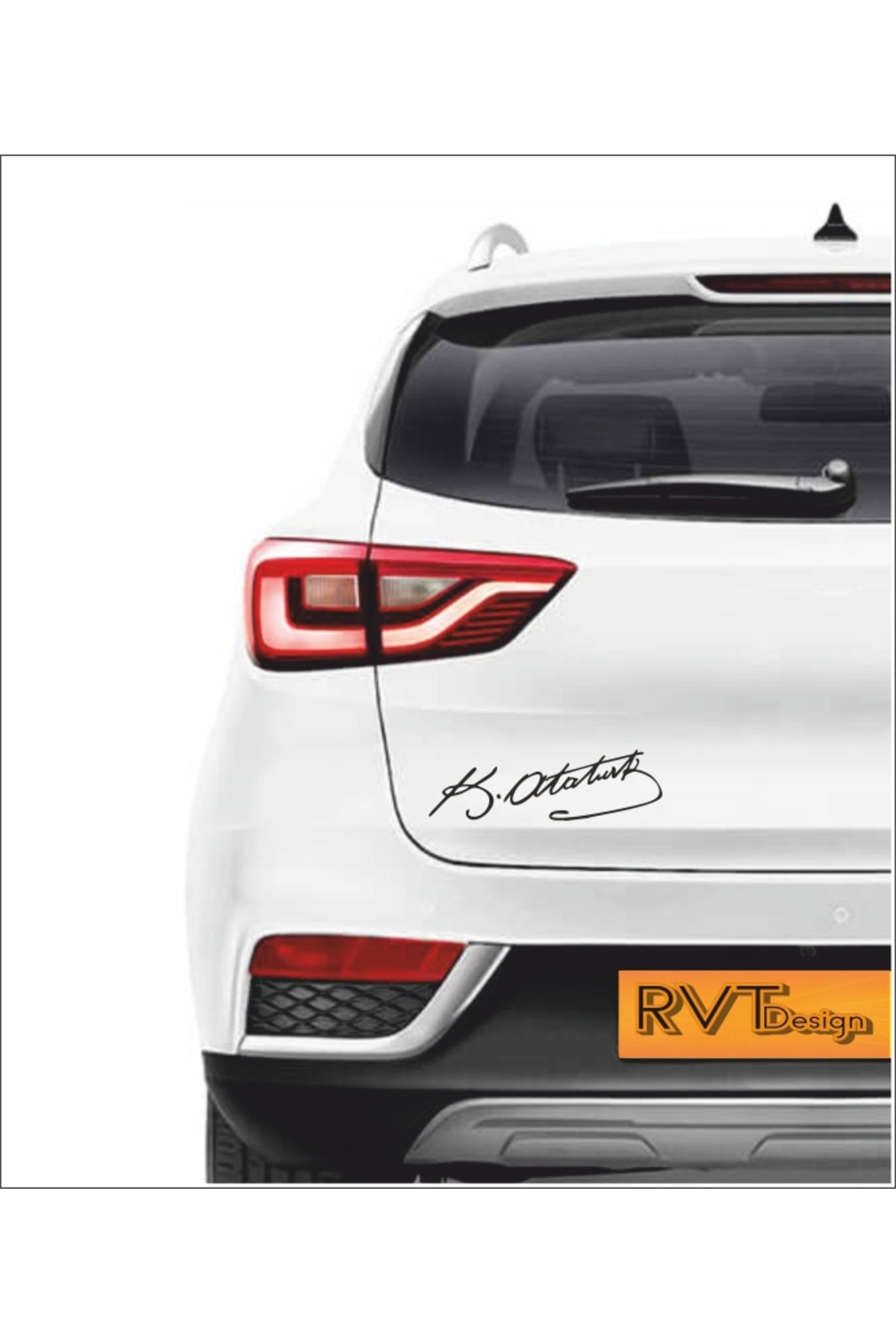 RVT Design Mustafa Kemal Atatürk imza sticker